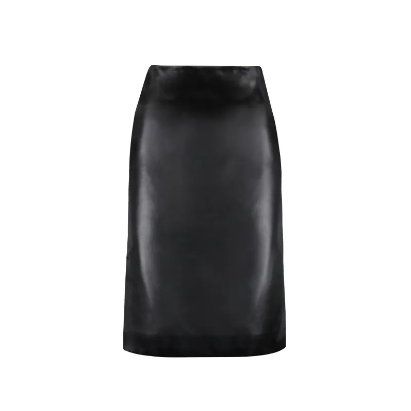 Saint Laurent Satin Skirt sold by Siebentaschen