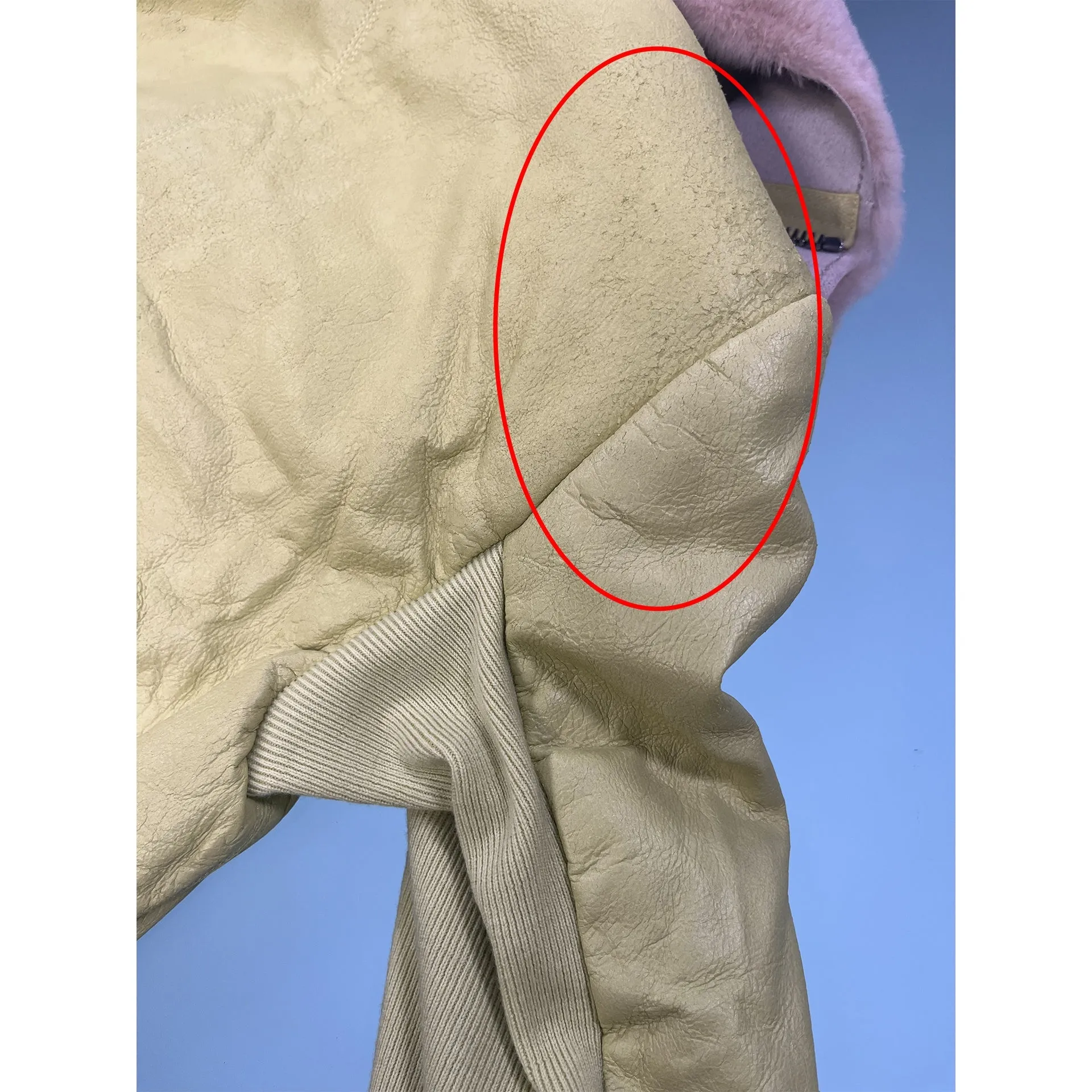 Rick Owen Leather Jacket sold by Siebentaschen product image thumbnail 4