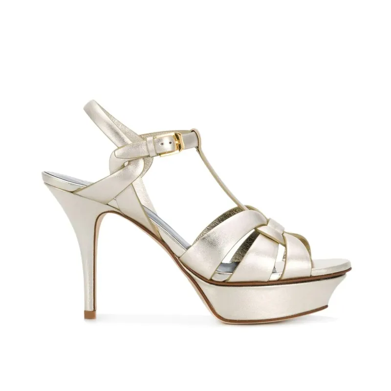 Saint Laurent Tribute Sandals sold by Siebentaschen