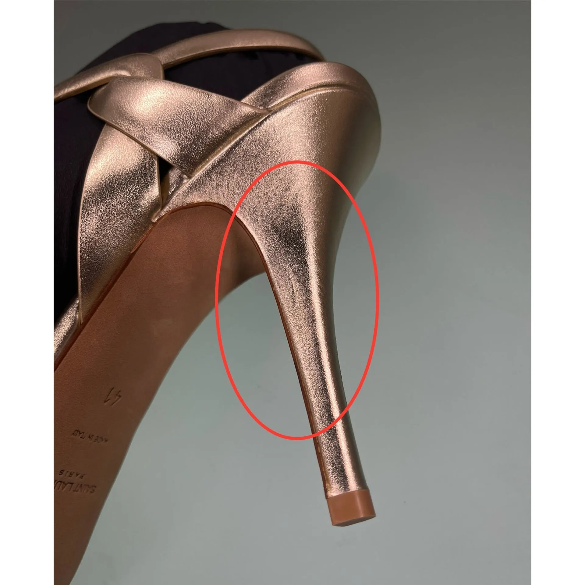 Saint Laurent Tribute Sandals sold by Siebentaschen product image thumbnail 5