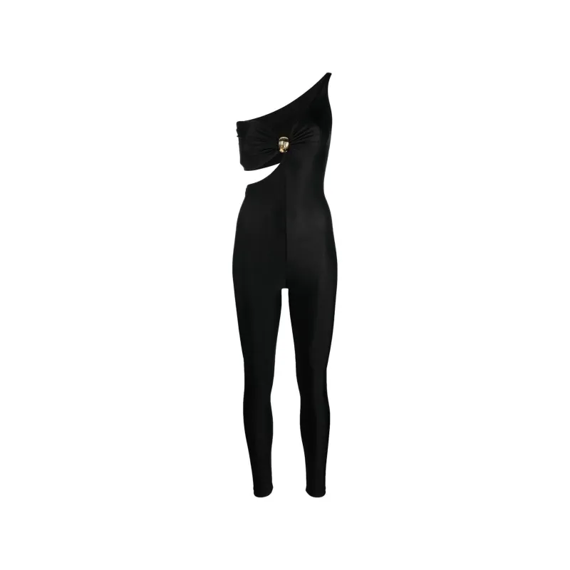 Saint Laurent One-Shoulder Playsuit made by Siebentaschen