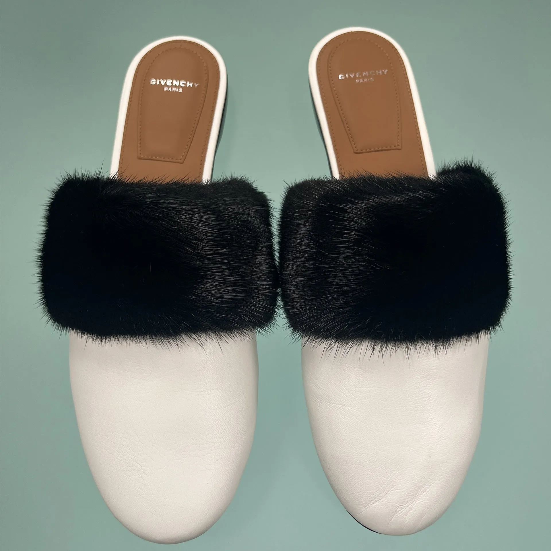 Givenchy Bedford Fur Trim Mules sold by Siebentaschen product image thumbnail 4
