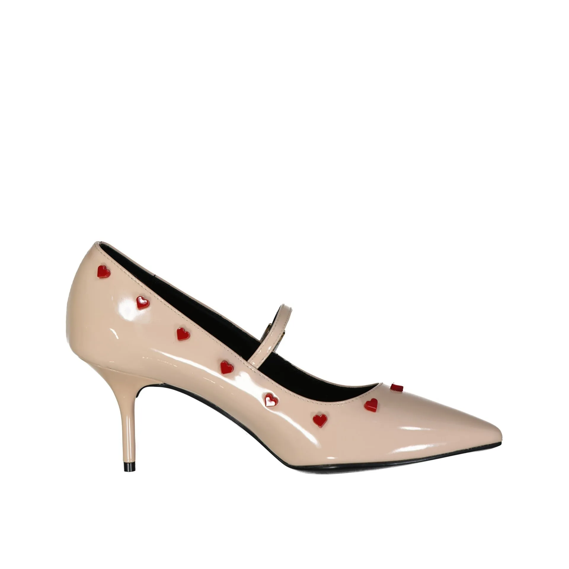 Love Moschino Leather Pumps sold by Siebentaschen