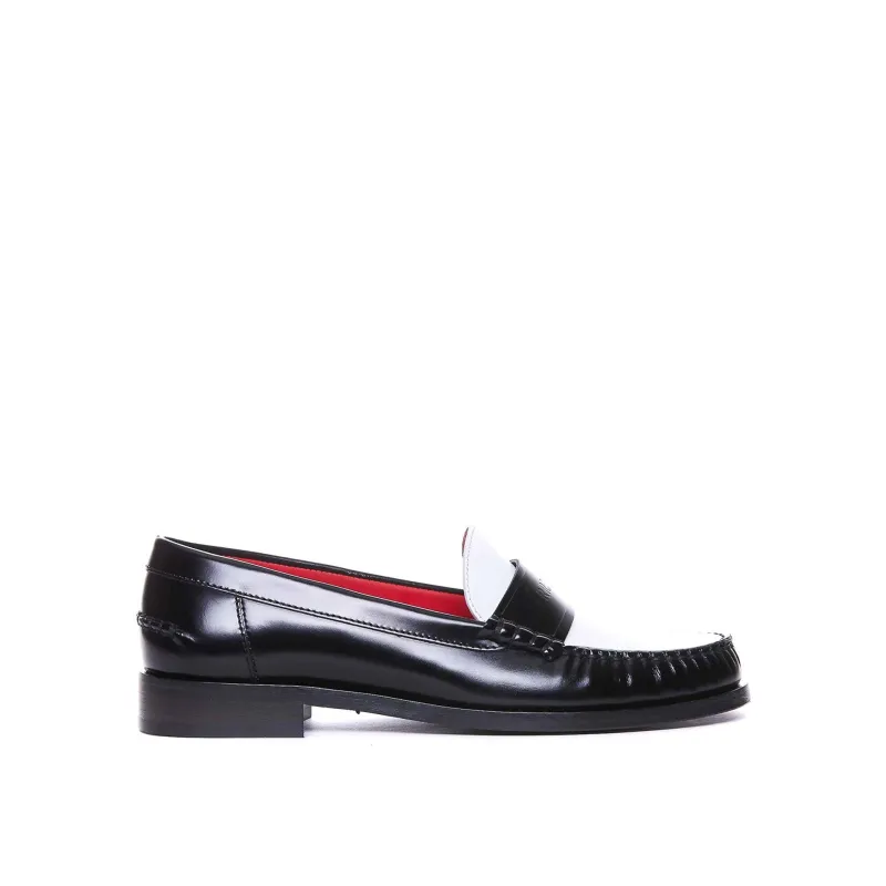 Salvatore Ferragamo Irina Leather Loafers sold by Siebentaschen
