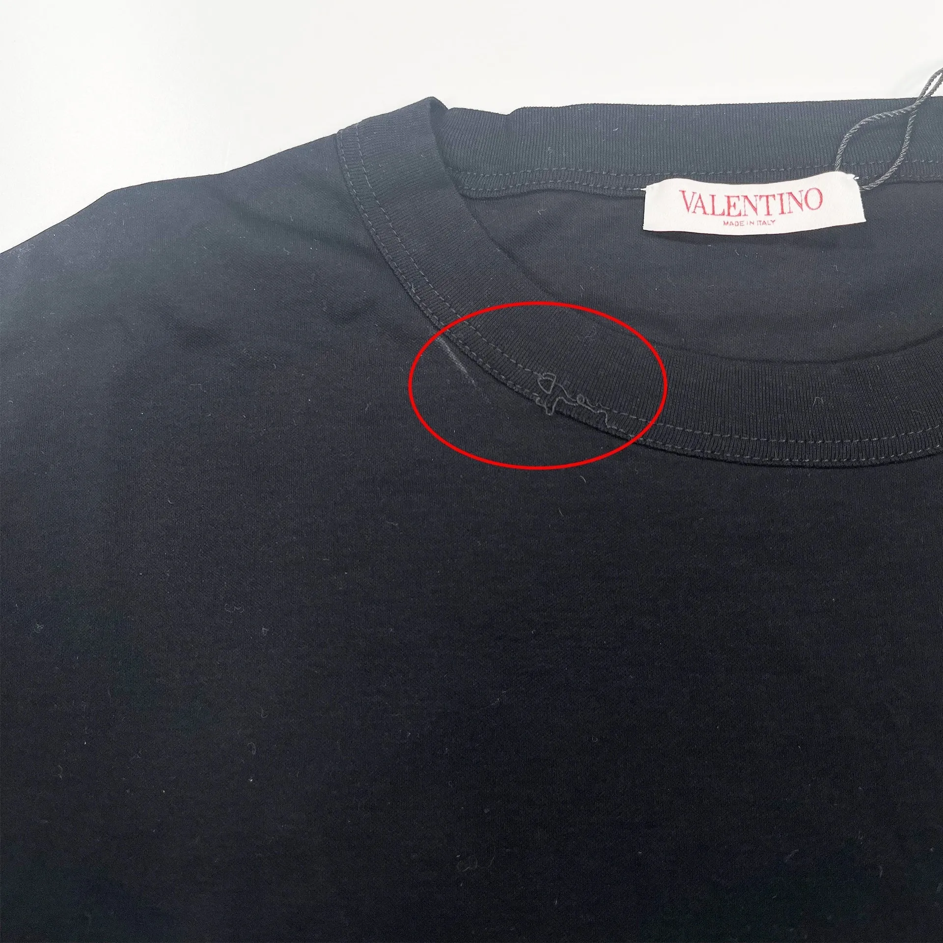 Valentino Cotton Logo T-Shirt sold by Siebentaschen product image thumbnail 5