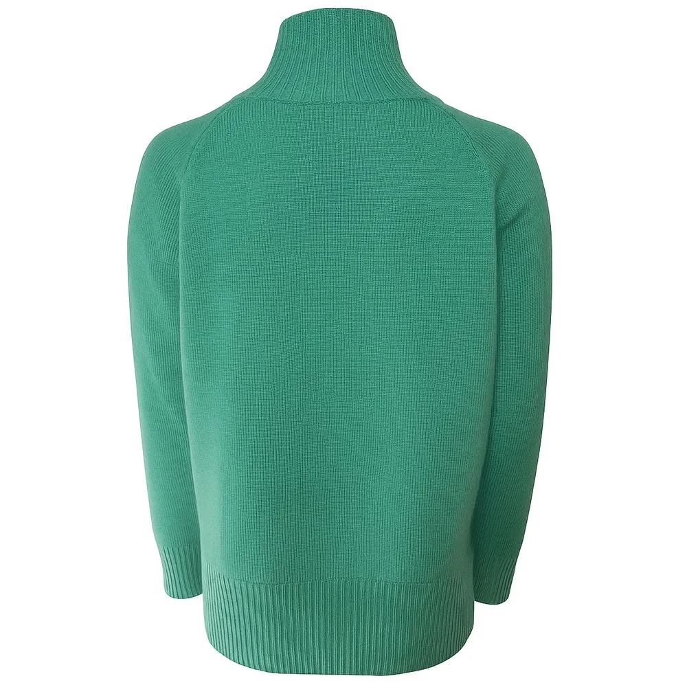 Emilio Romanelli Green Cashmere Women Sweater sold by Siebentaschen product image thumbnail 2