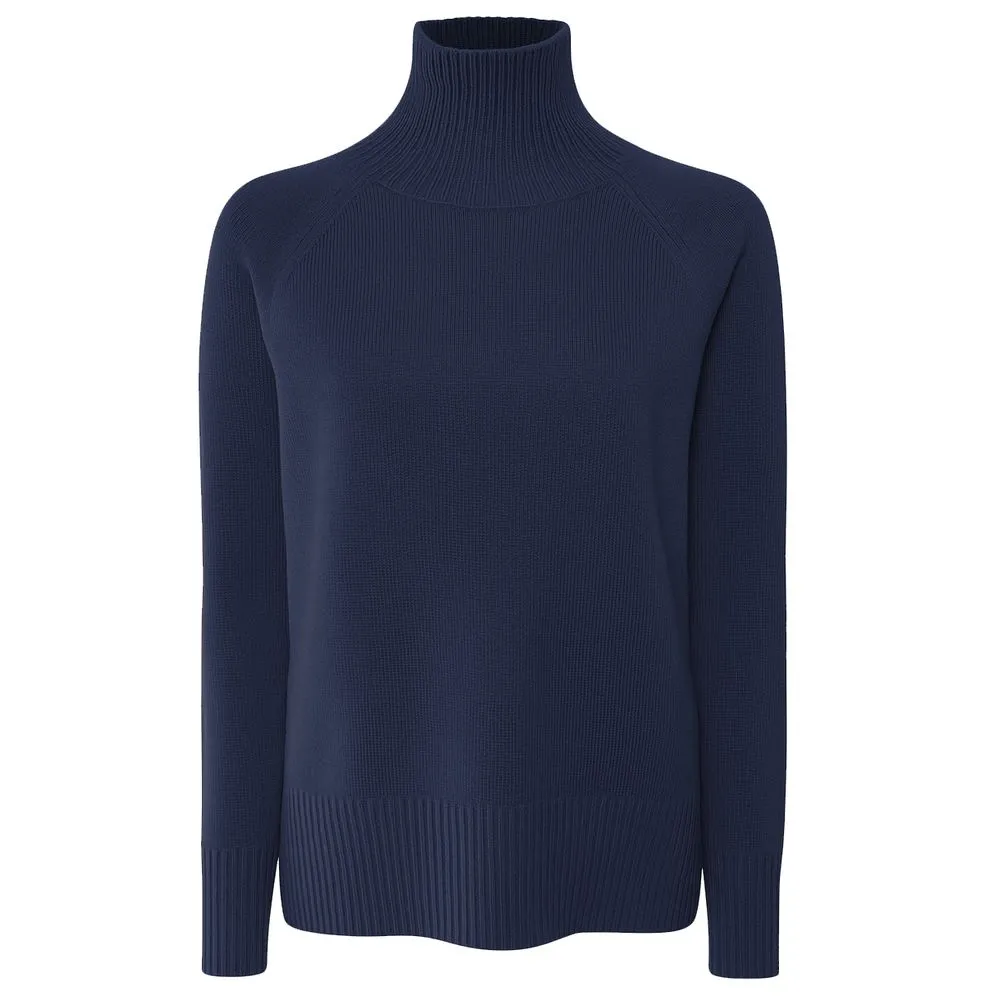 Emilio Romanelli Blue Cashmere Women Sweater sold by Siebentaschen