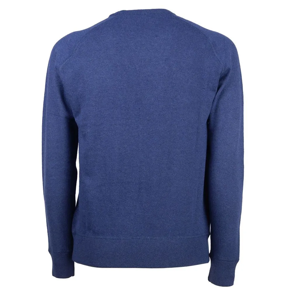 Emilio Romanelli Blue Cashmere Men Sweater sold by Siebentaschen product image thumbnail 2
