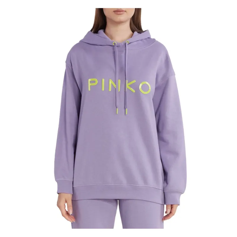 PINKO Purple Cotton Women Sweater sold by Siebentaschen