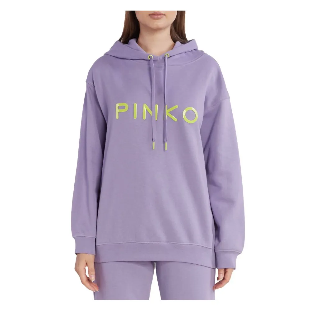 PINKO Purple Cotton Women Sweater sold by Siebentaschen
