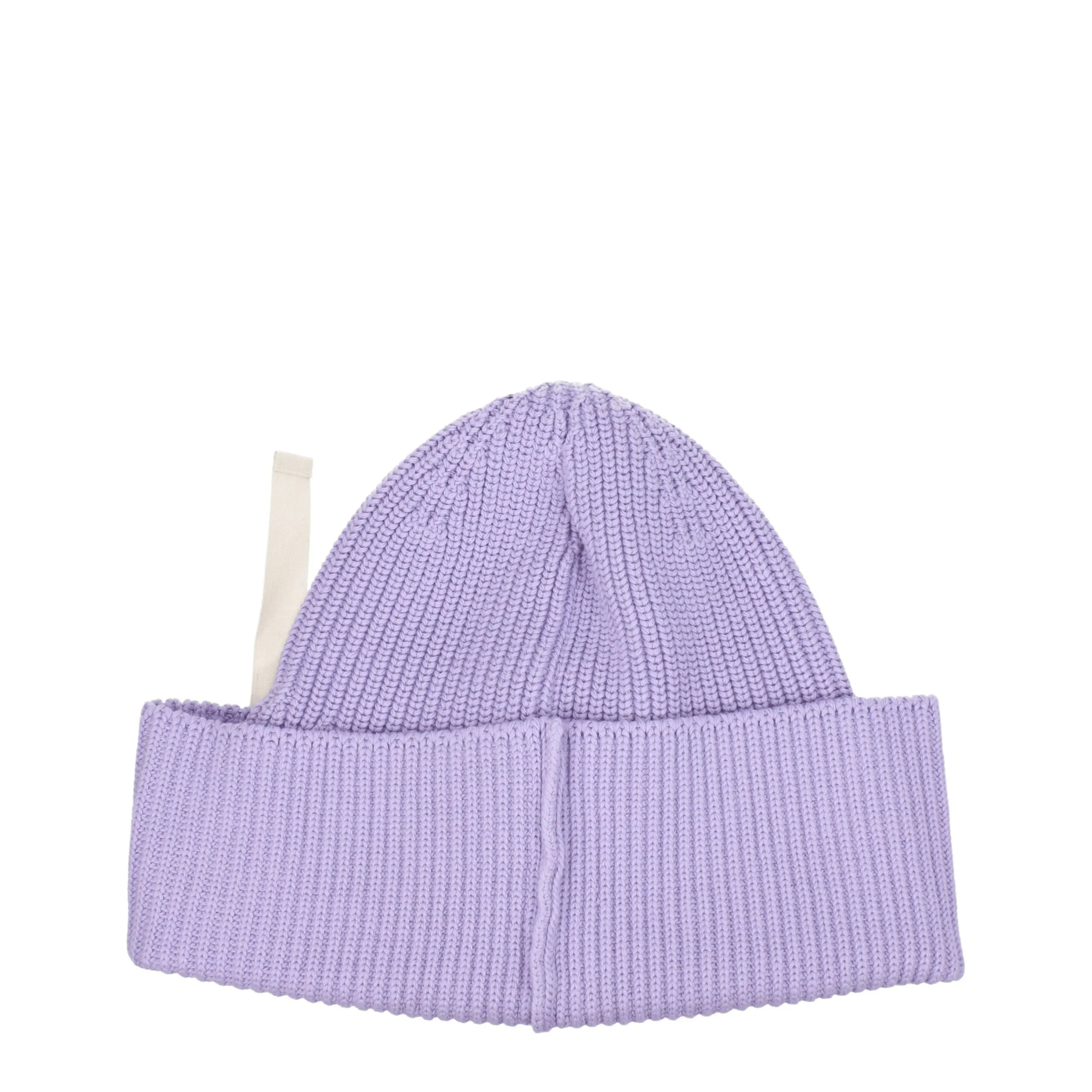 Jacquemus Purple Cotton Beanie sold by Siebentaschen product image thumbnail 2