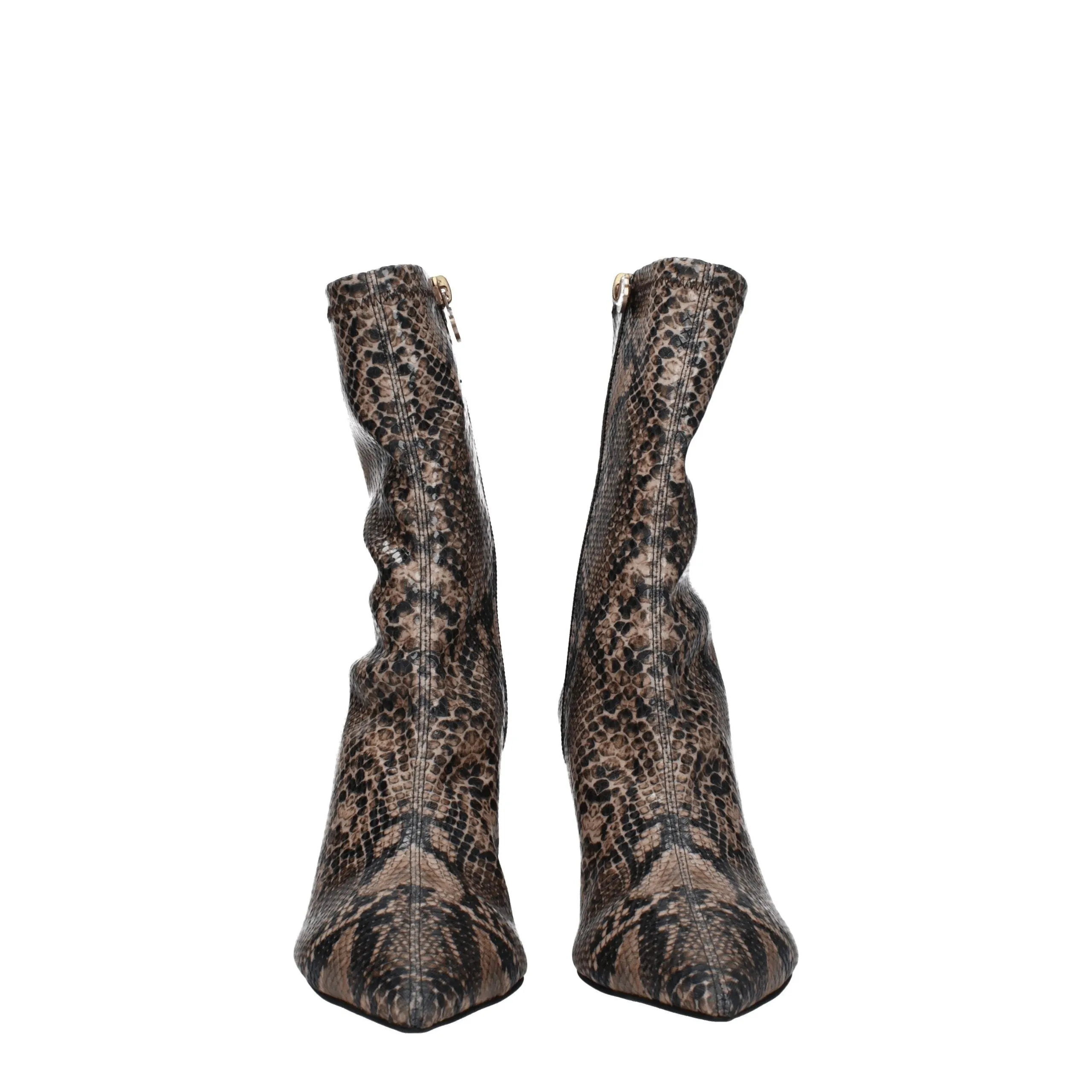Stella McCartney Brown Leather Ankle Boots sold by Siebentaschen product image thumbnail 3