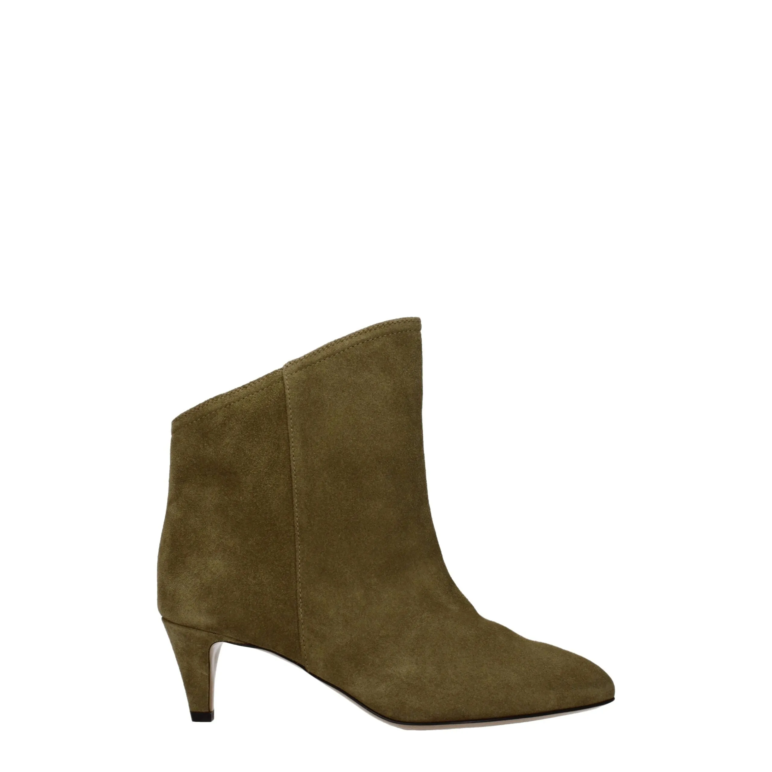 Isabel Marant Gray Leather Ankle Boots sold by Siebentaschen
