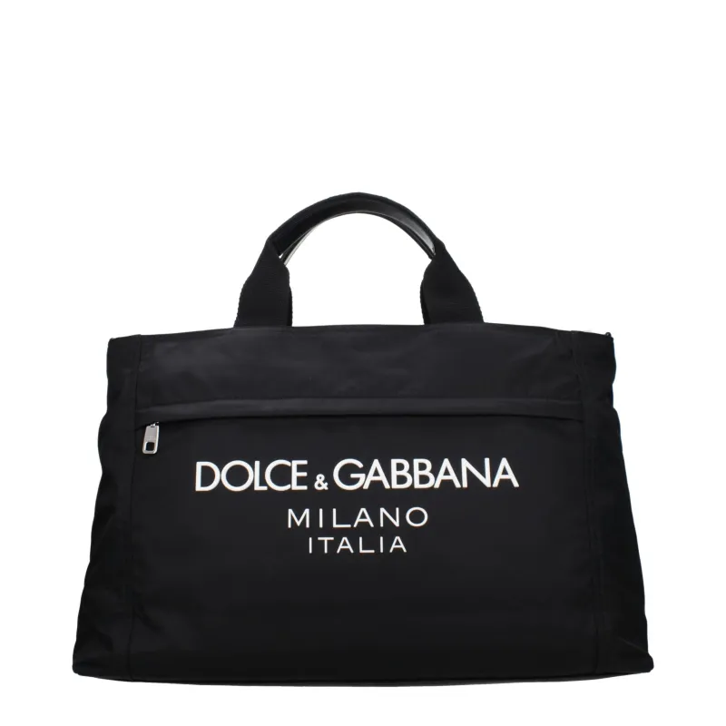 Dolce & Gabbana Black Fabric Luggage And Travel sold by Siebentaschen