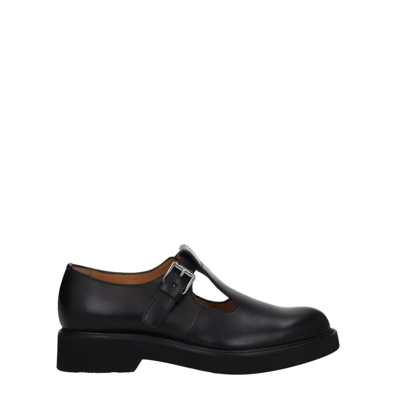 Church's Black Leather Oxfords And Derbies sold by Siebentaschen