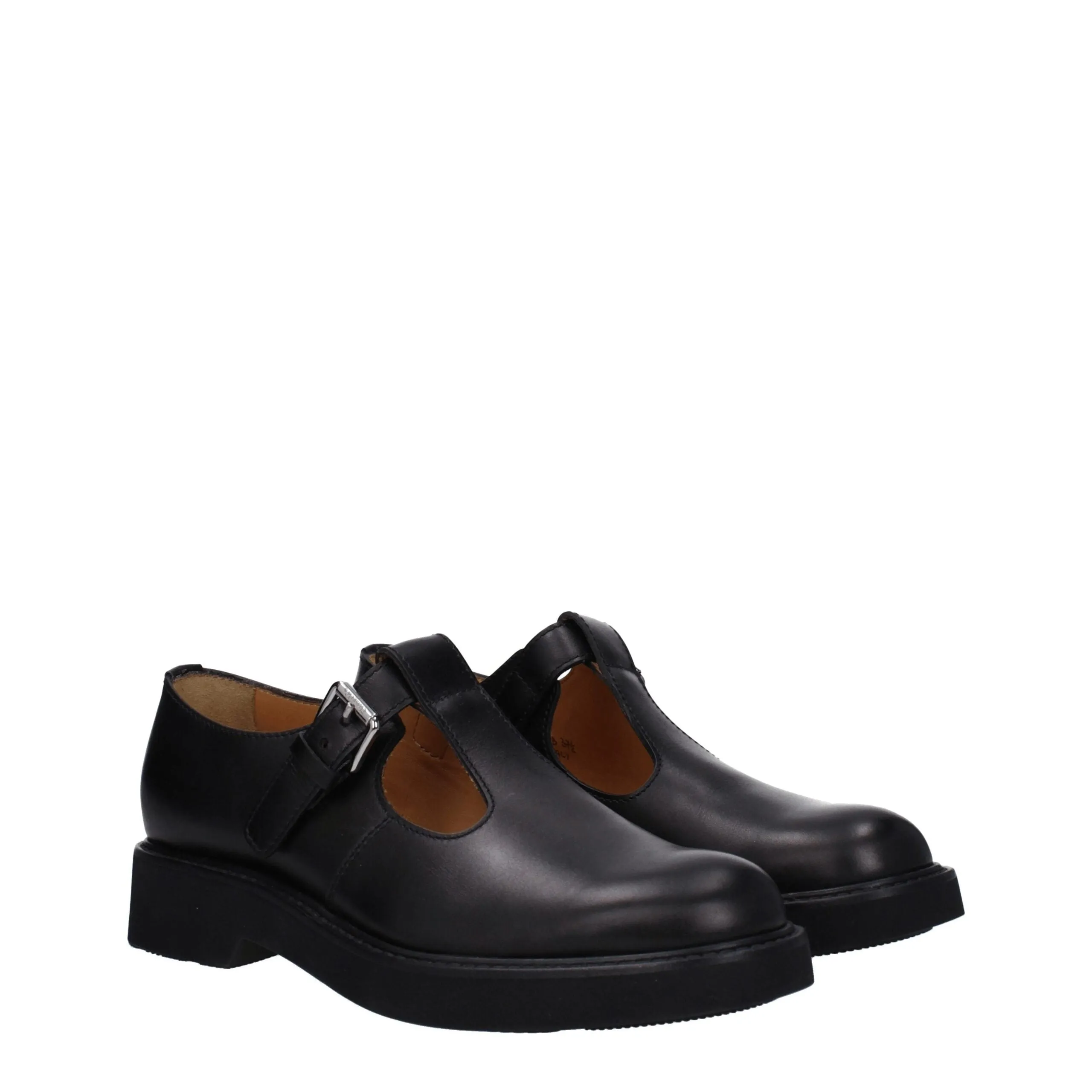 Church's Black Leather Oxfords And Derbies sold by Siebentaschen product image thumbnail 2