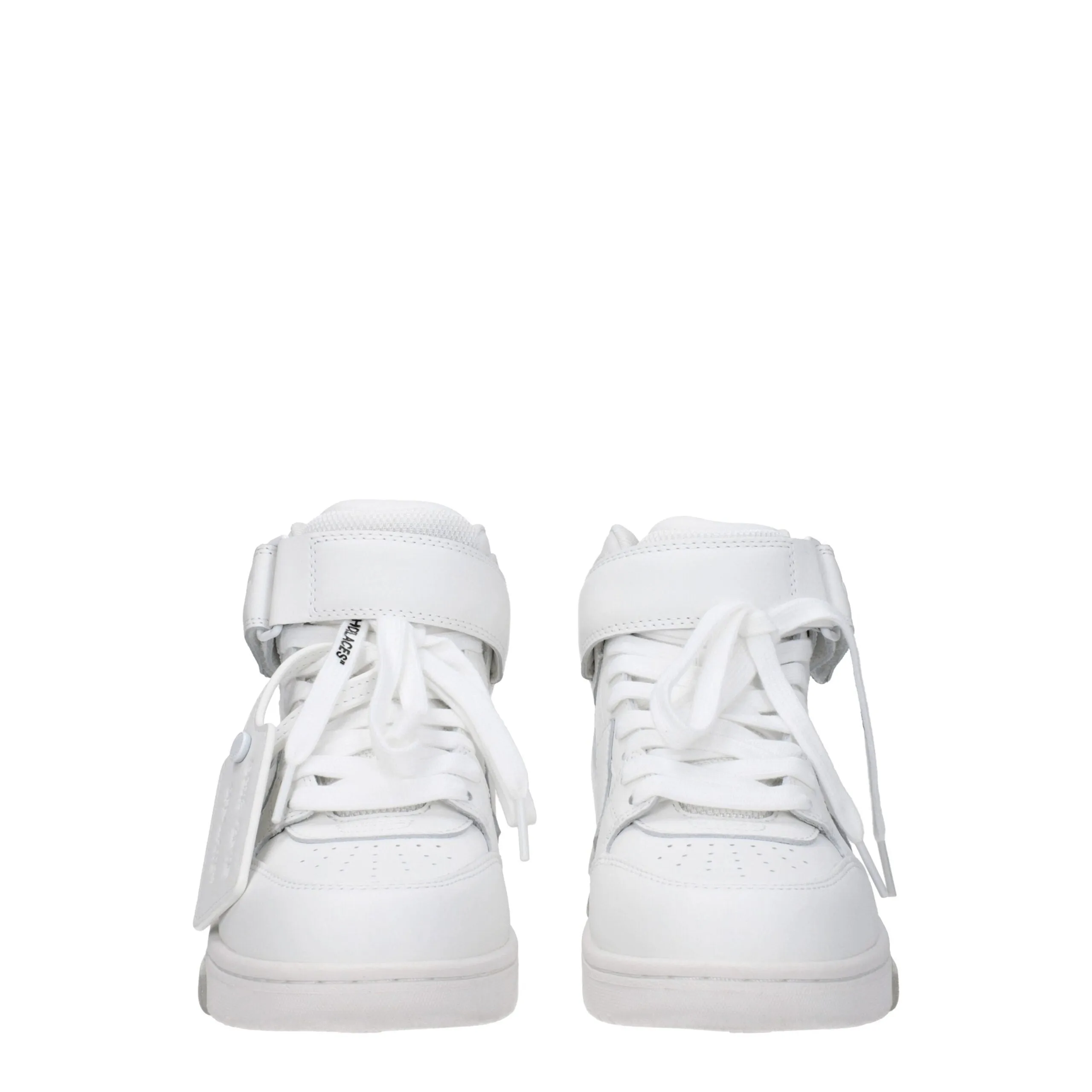 Off-White White Leather High Top Sneakers sold by Siebentaschen product image thumbnail 3