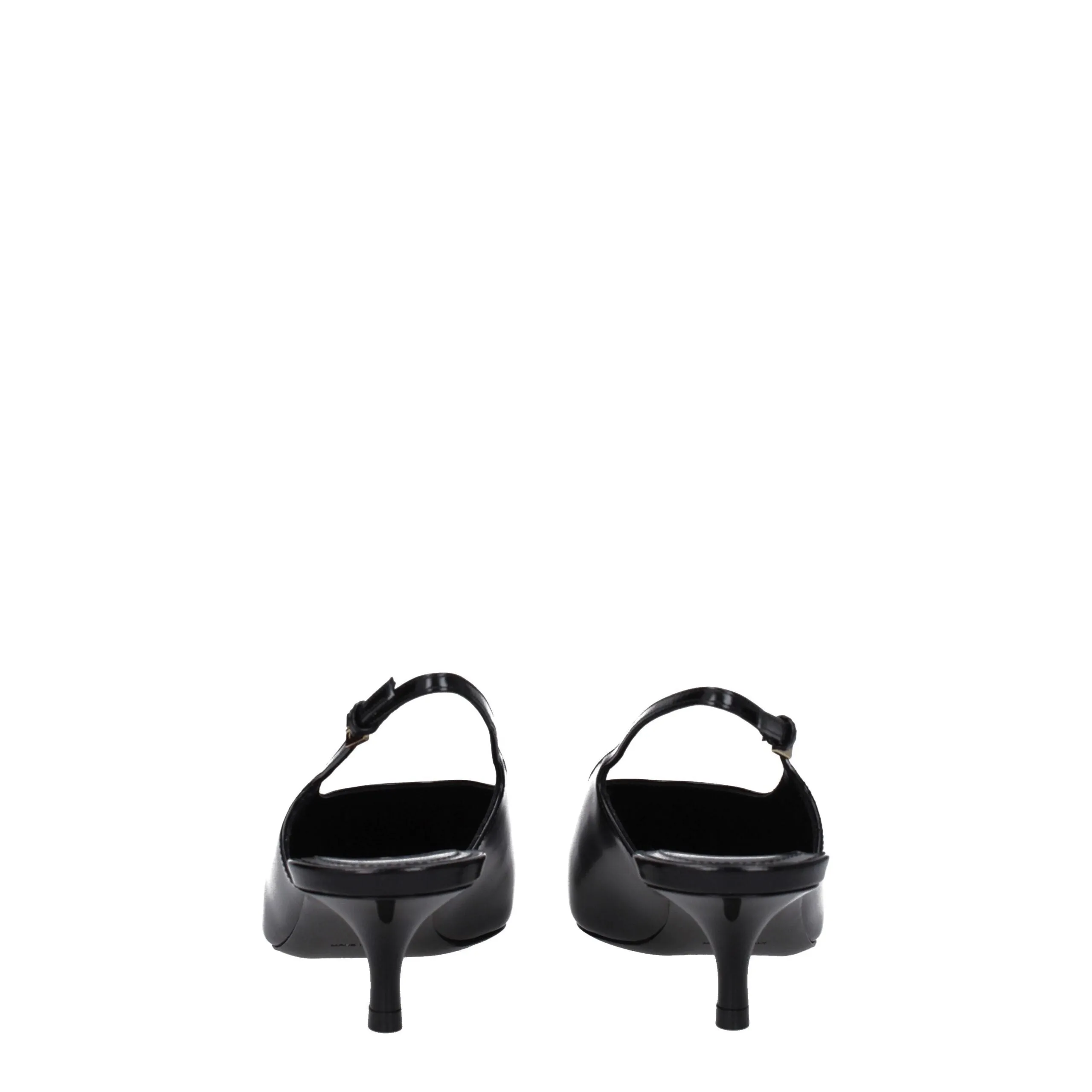 Givenchy Black Leather Mid Heel Pumps sold by Siebentaschen product image thumbnail 5