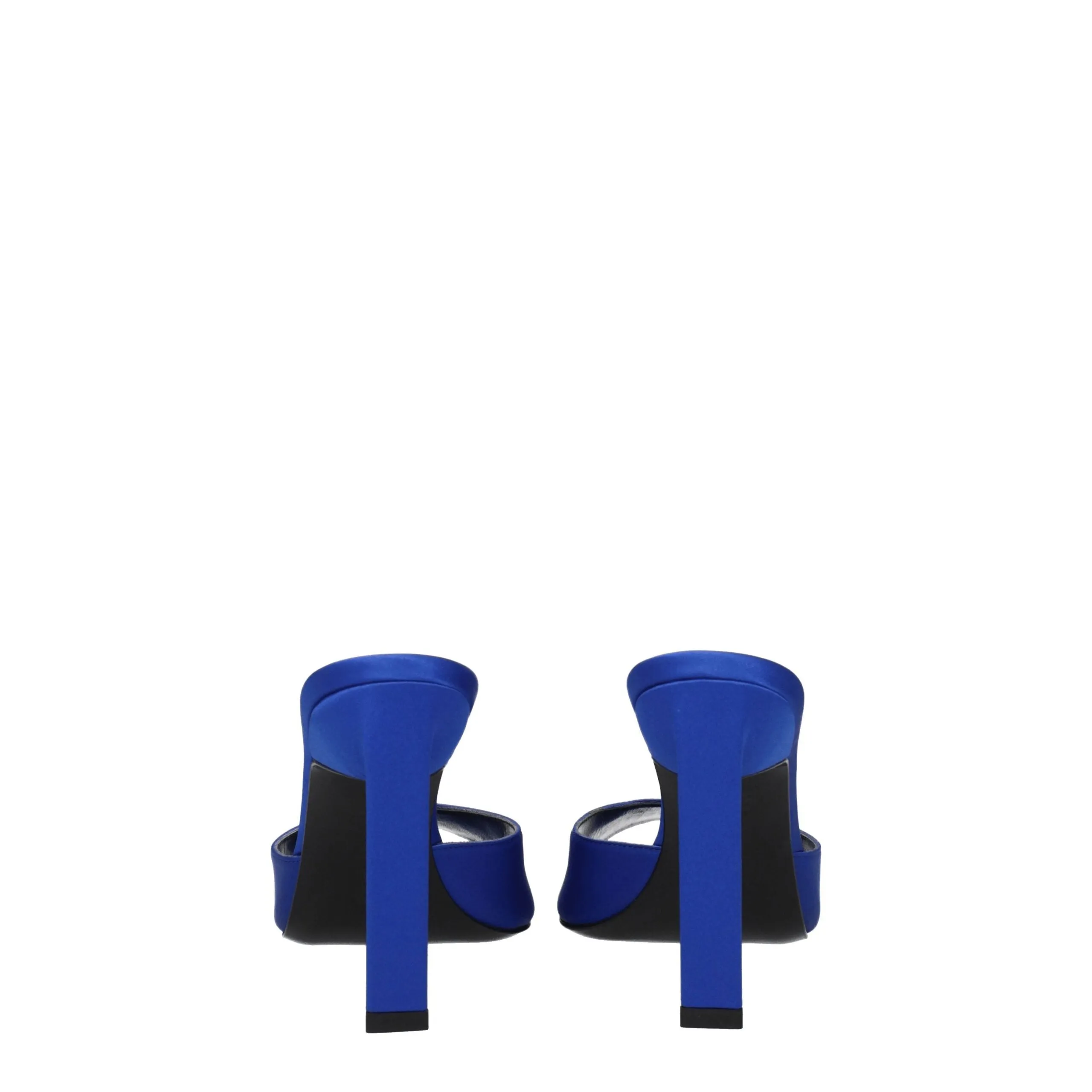 The Attico Blue Satin Stiletto Heel Sandals sold by Siebentaschen product image thumbnail 5