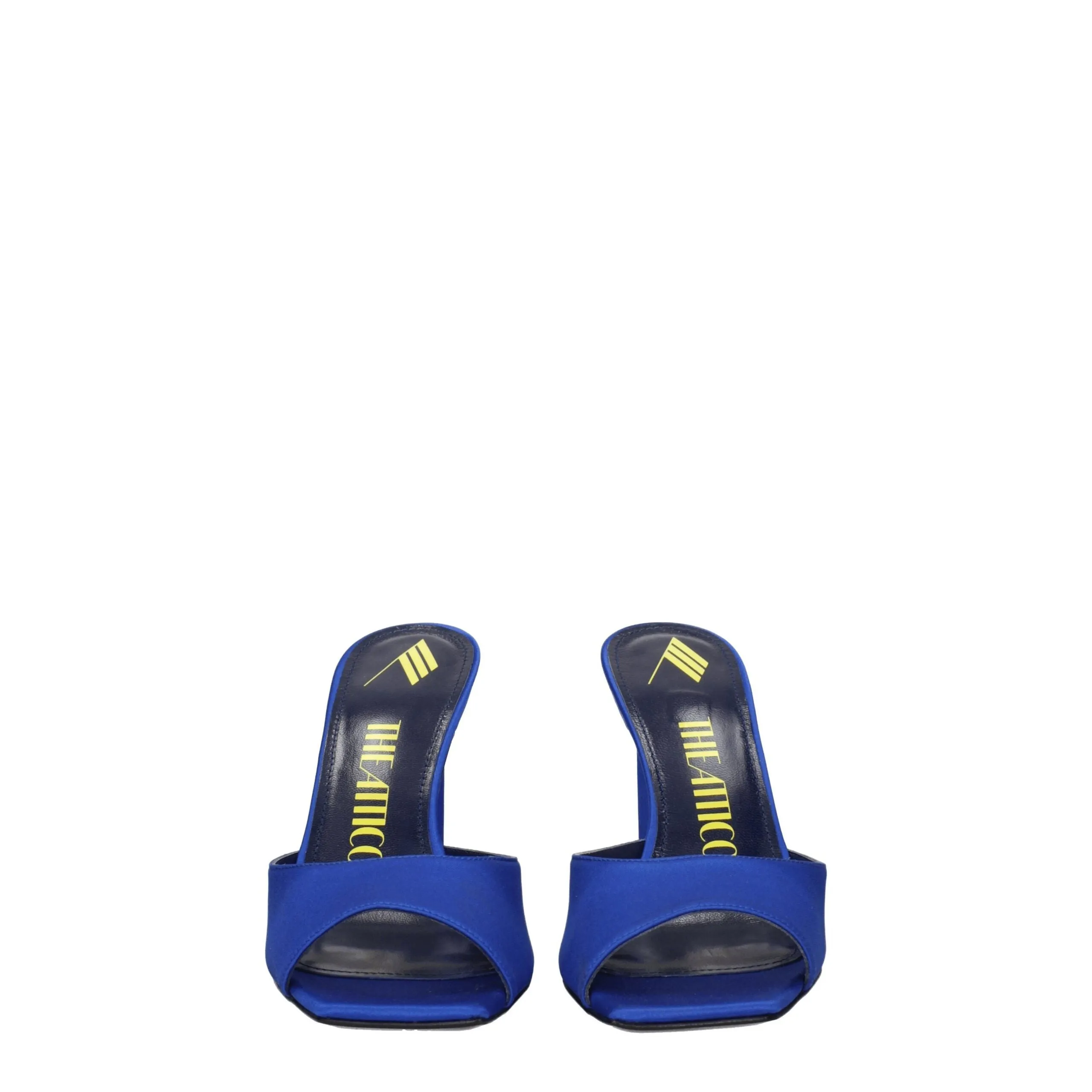 The Attico Blue Satin Stiletto Heel Sandals sold by Siebentaschen product image thumbnail 3