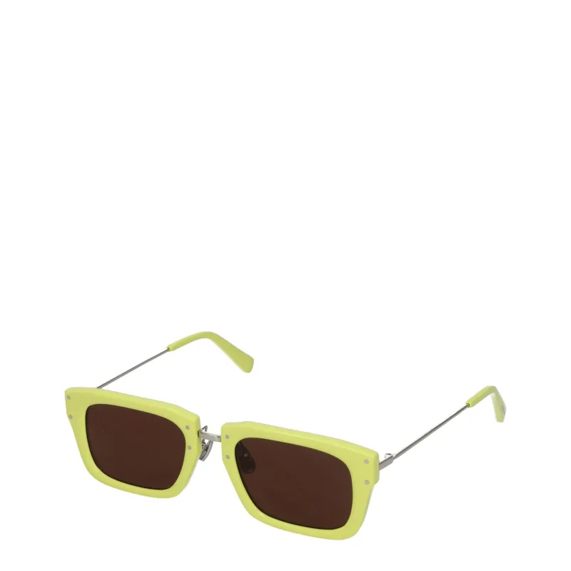 Jacquemus Yellow Acetate Sunglasses sold by Siebentaschen