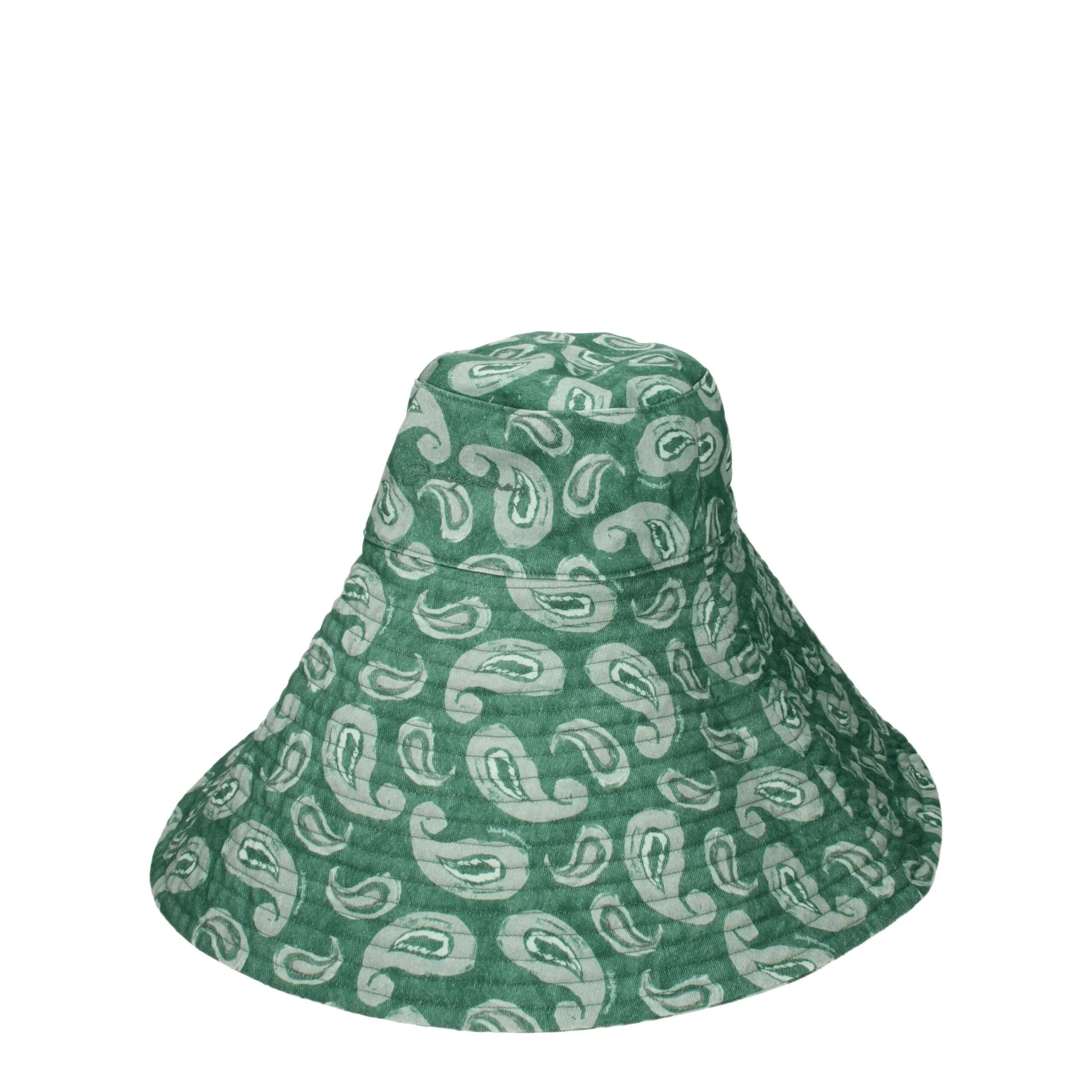 Jacquemus Green Cotton Sunhat sold by Siebentaschen product image thumbnail 2