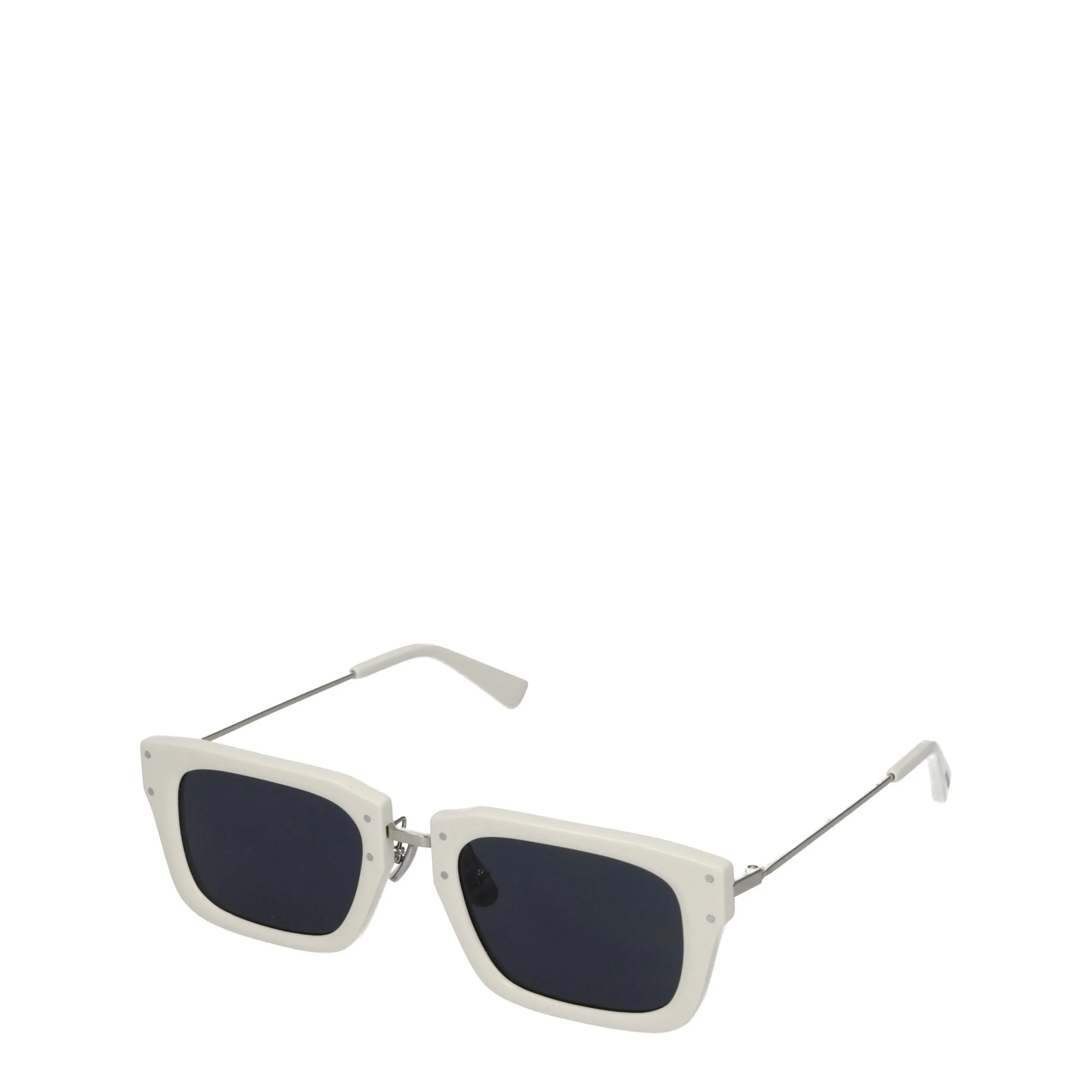 Jacquemus White Acetate Sunglasses sold by Siebentaschen