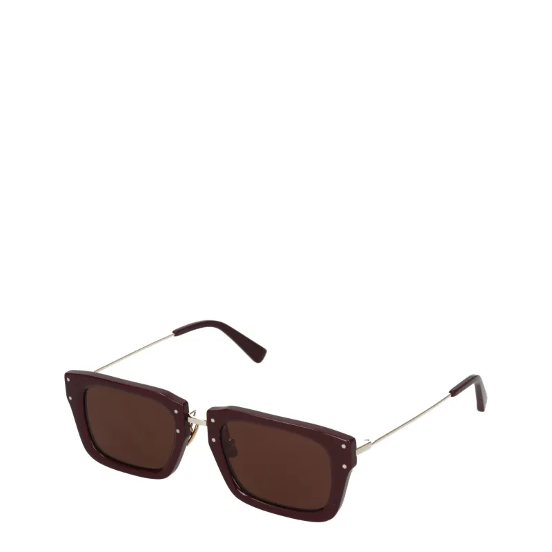 Jacquemus Brown Acetate Sunglasses sold by Siebentaschen