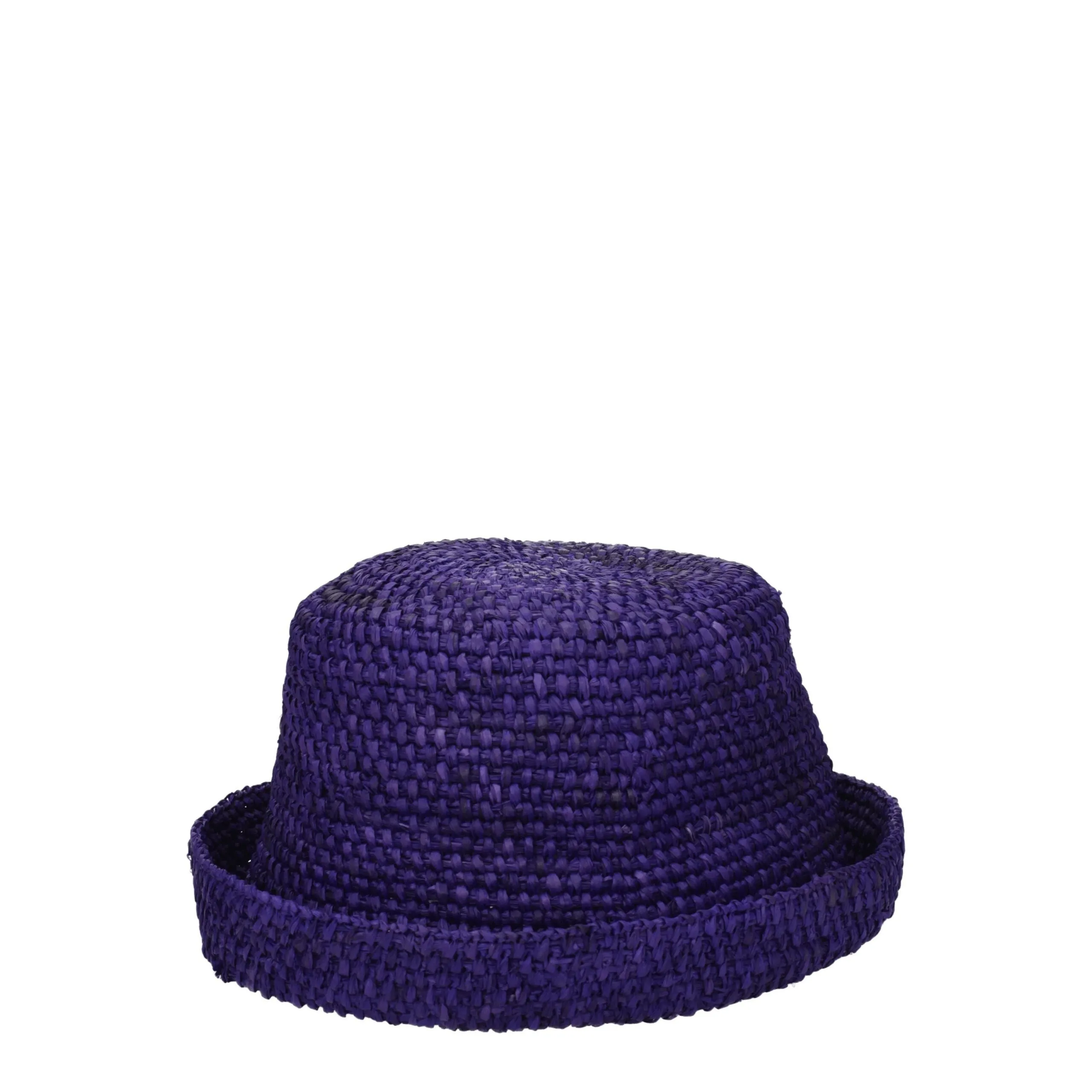 Jacquemus Purple Raffia Hat sold by Siebentaschen product image thumbnail 2