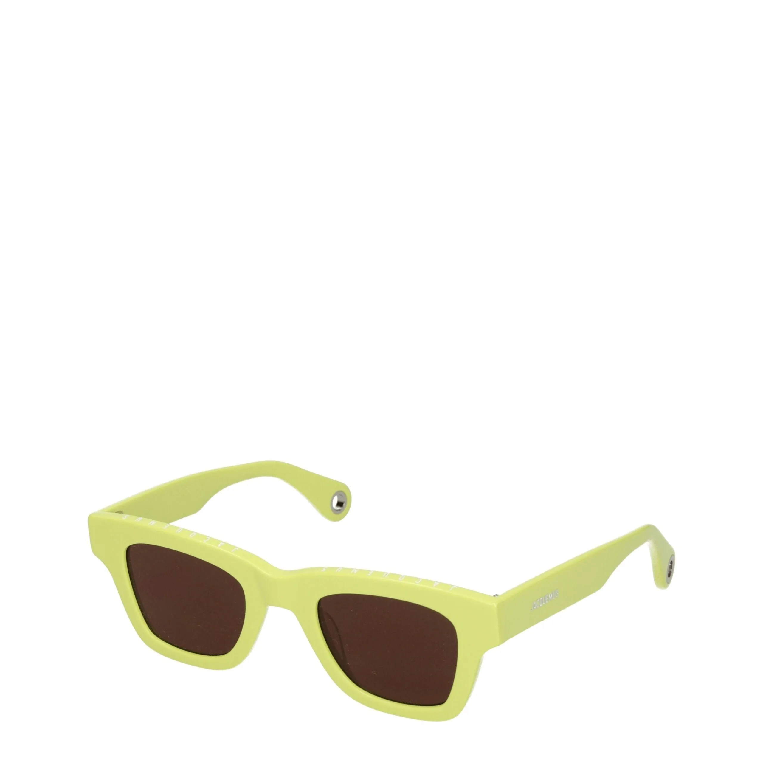 Jacquemus Yellow Acetate Sunglasses sold by Siebentaschen