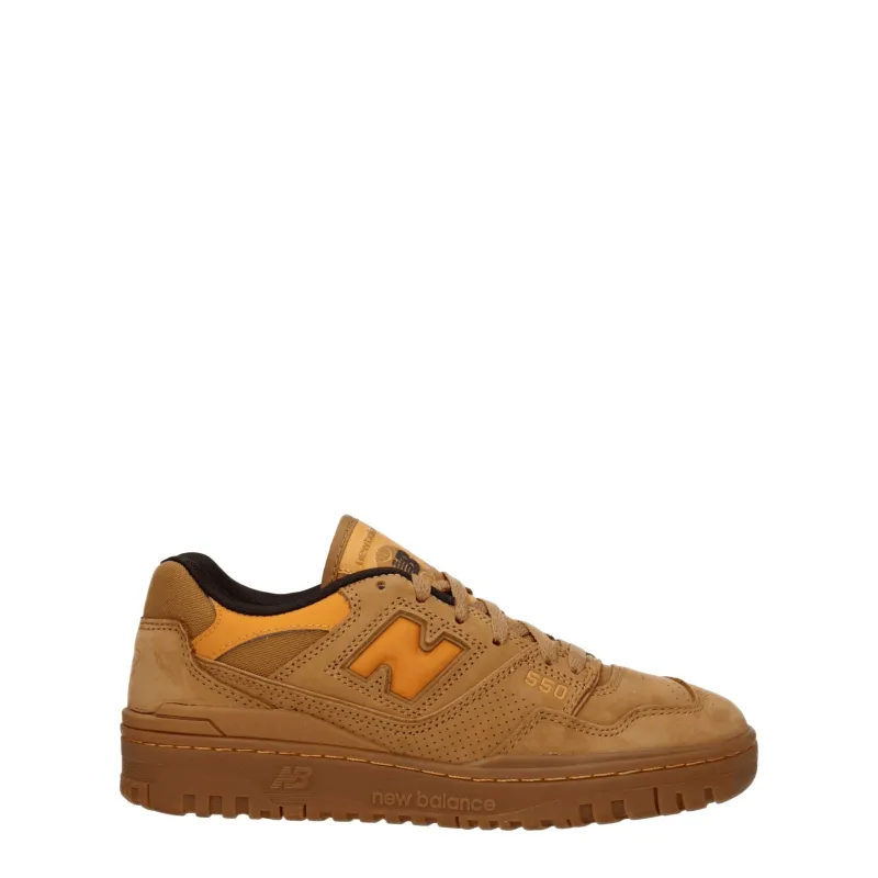 New Balance Brown Leather Sneakers sold by Siebentaschen