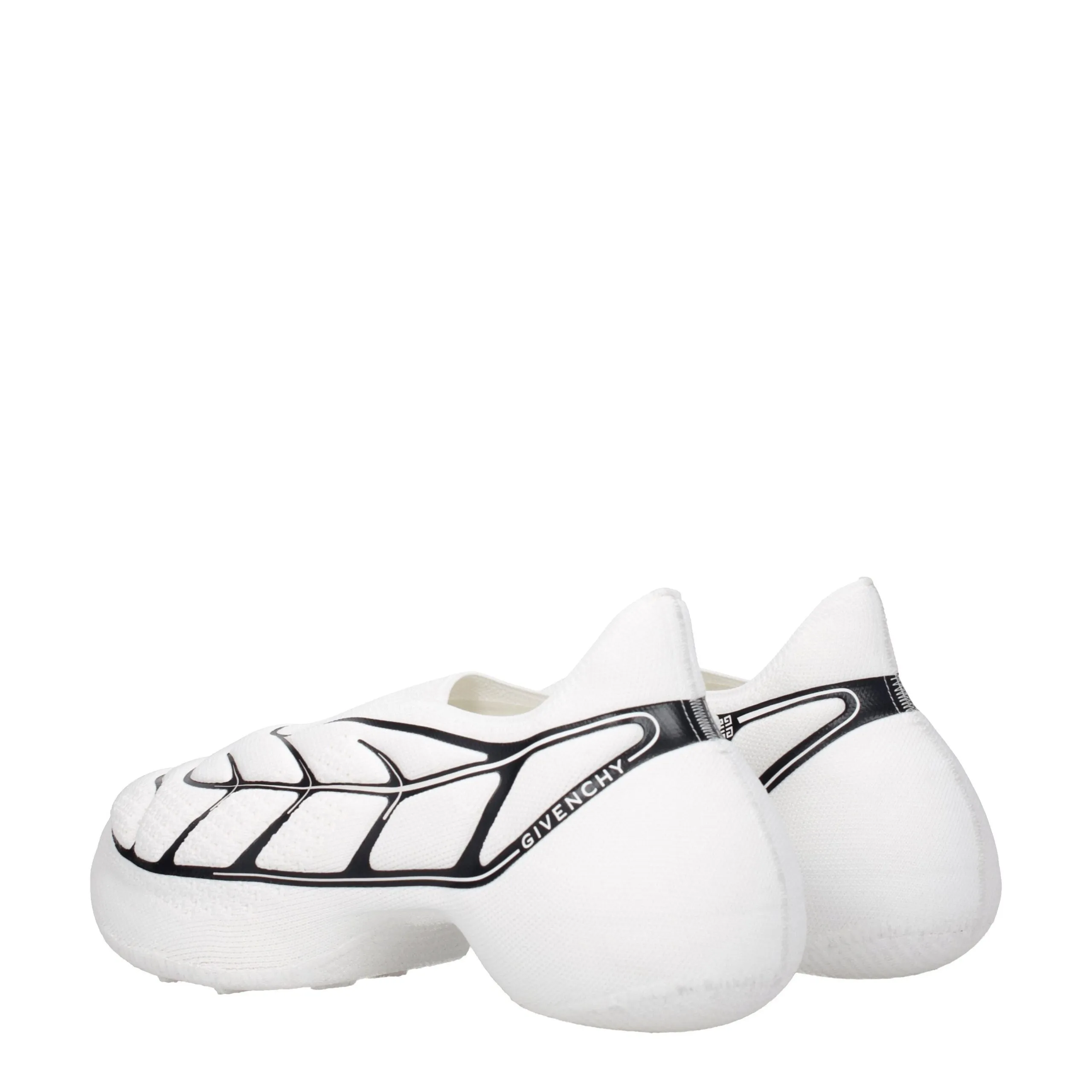 Givenchy White Fabric Low Top Sneakers sold by Siebentaschen product image thumbnail 4