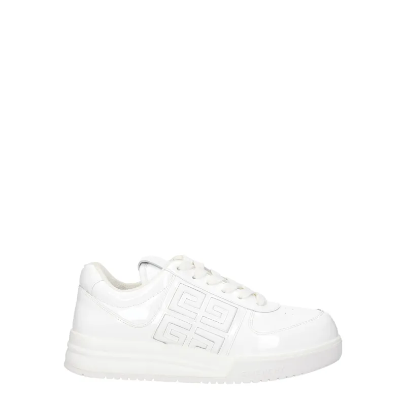 Givenchy White Leather Low Top Sneakers sold by Siebentaschen