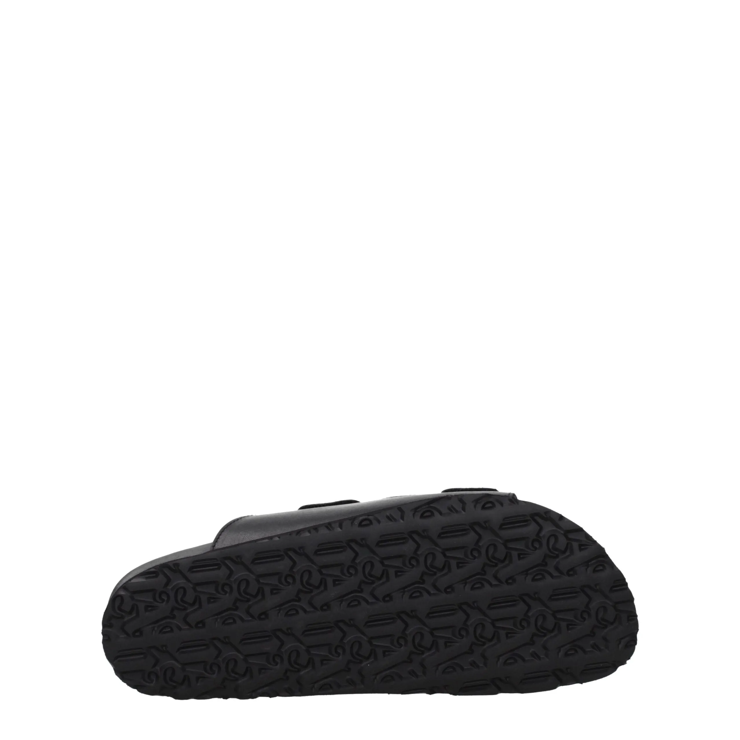 Palm Angels Black Leather Slippers sold by Siebentaschen product image thumbnail 5