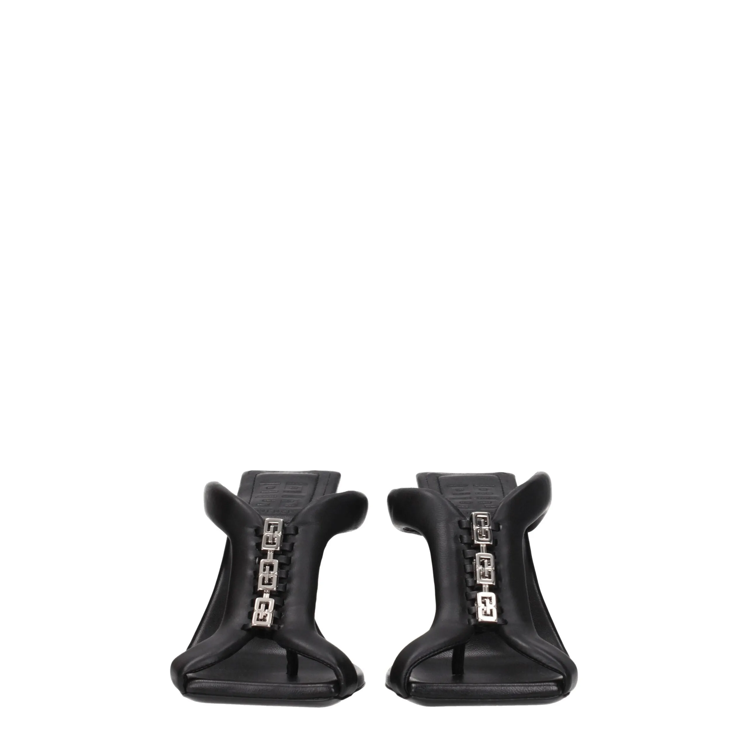 Givenchy Black Leather Stiletto Heel Sandals sold by Siebentaschen product image thumbnail 3