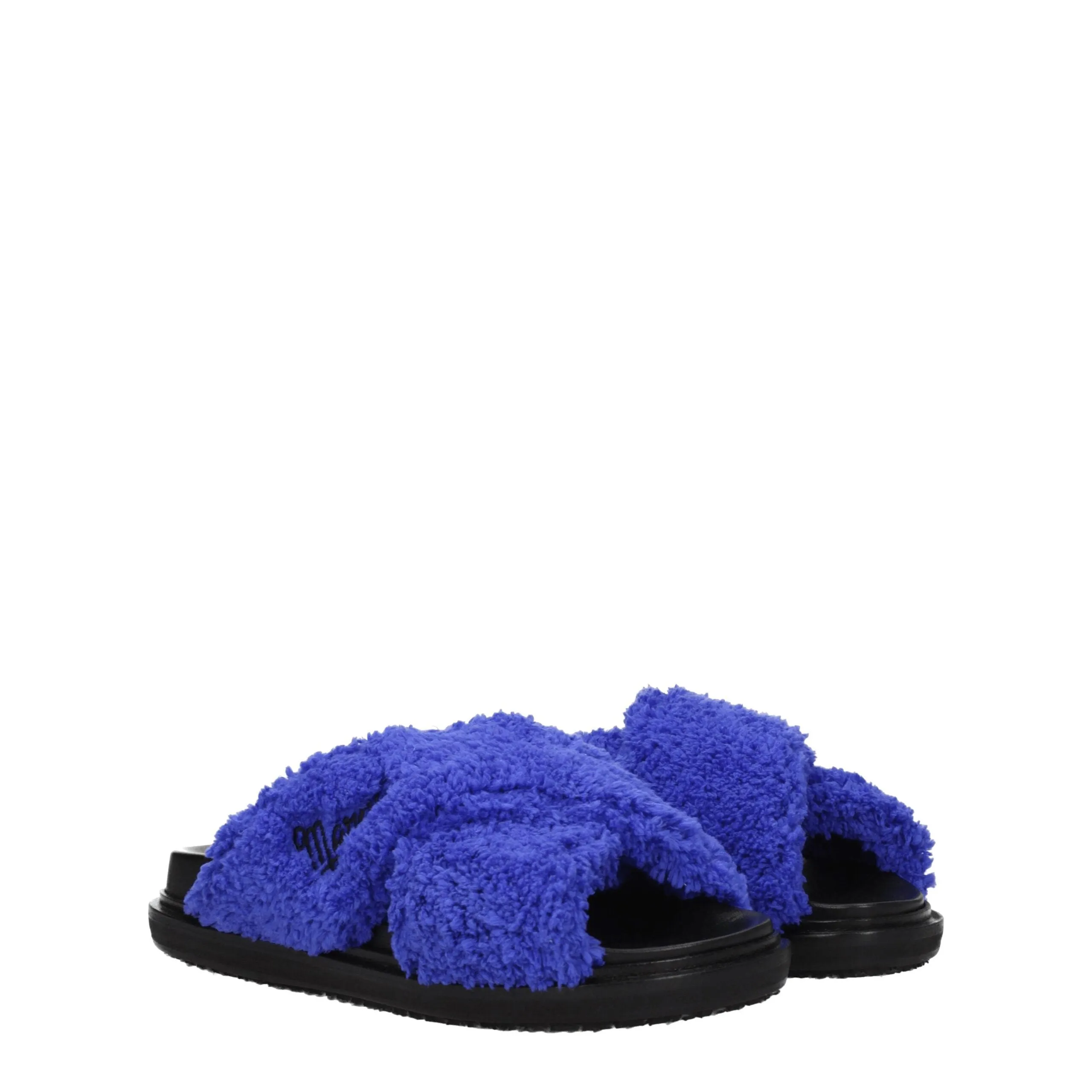 Marni Purple Fabric Slippers sold by Siebentaschen product image thumbnail 2