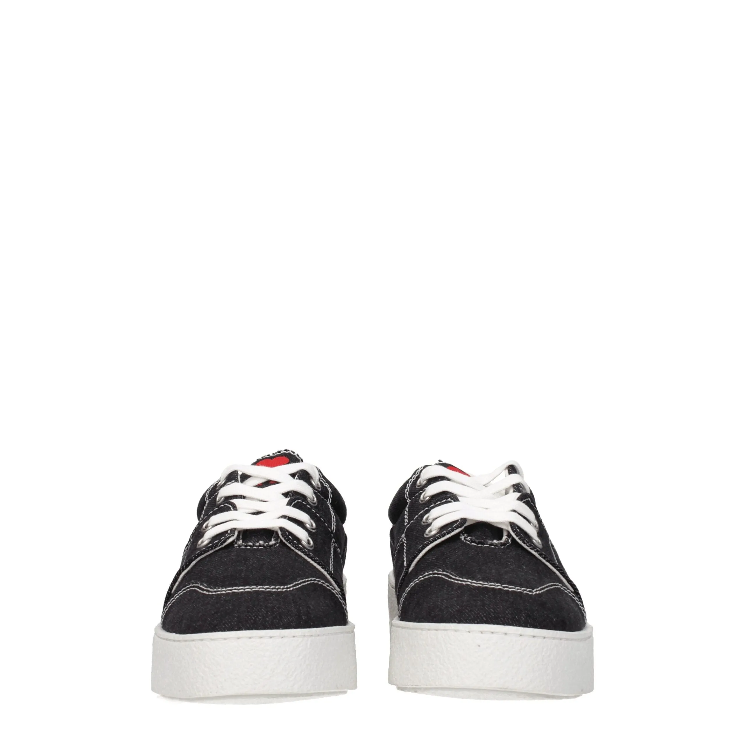 Ami Paris Black Fabric Low Top Sneakers sold by Siebentaschen product image thumbnail 3