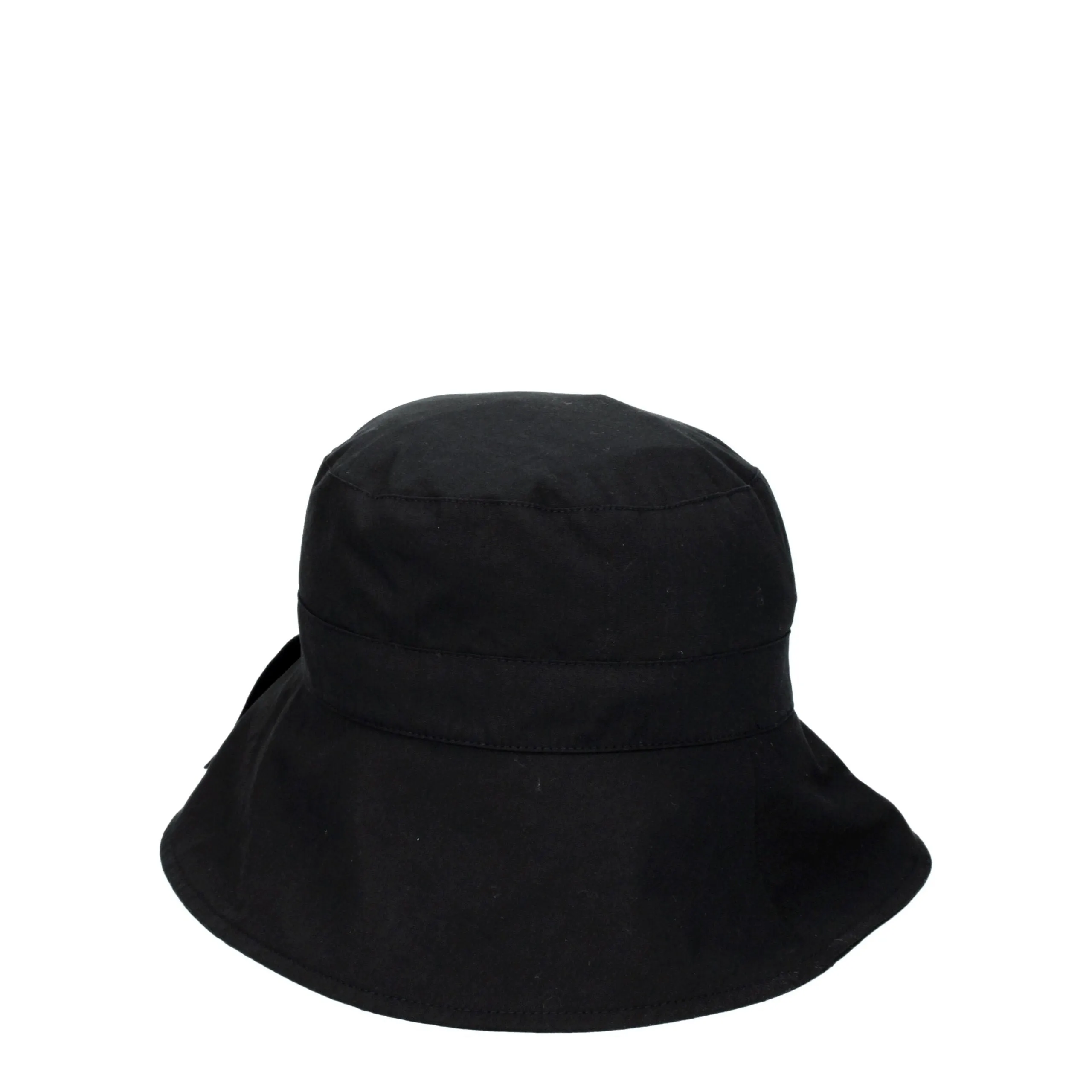 Jacquemus Black Cotton Bucket Hat sold by Siebentaschen product image thumbnail 2