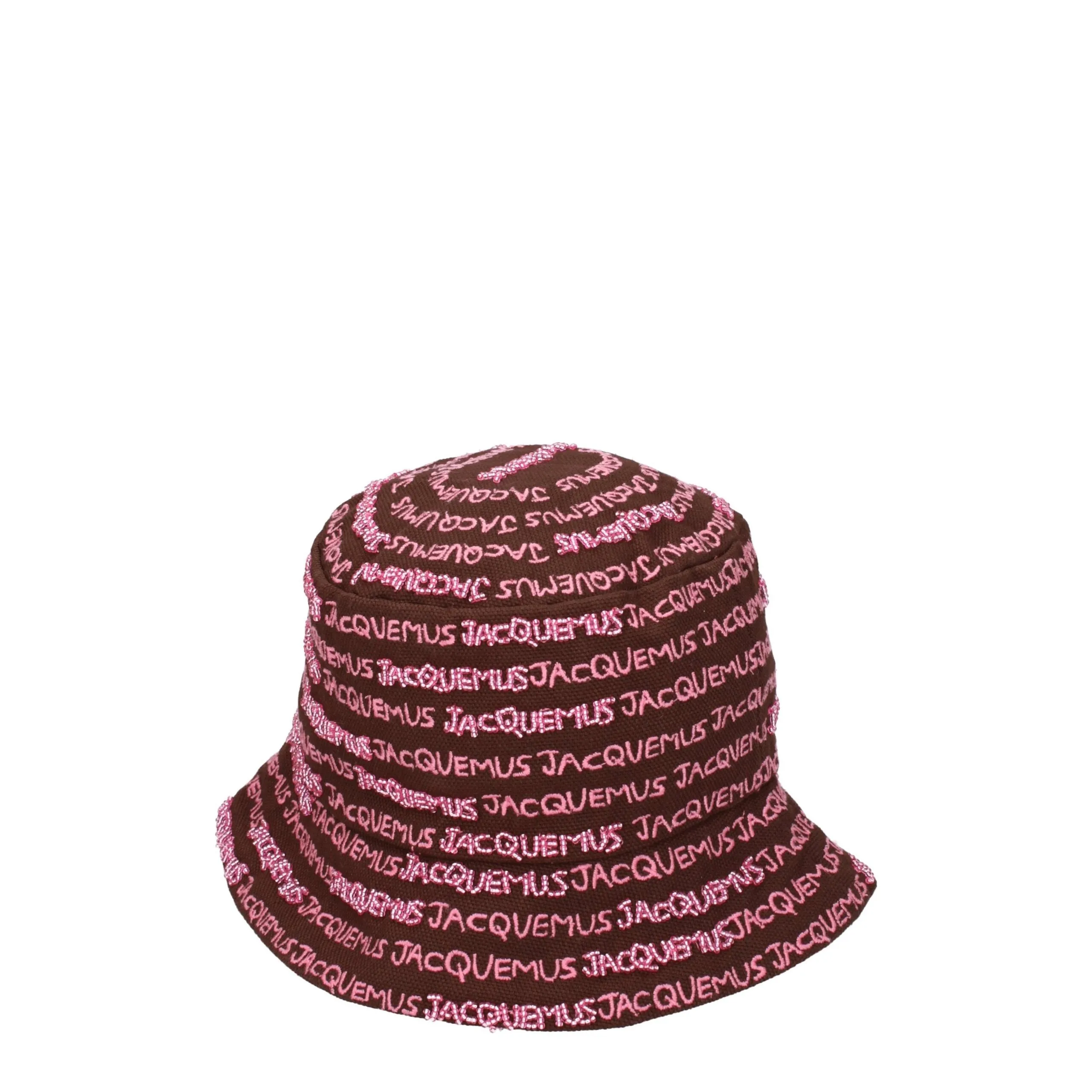 Jacquemus Brown Cotton Bucket Hat sold by Siebentaschen product image thumbnail 2