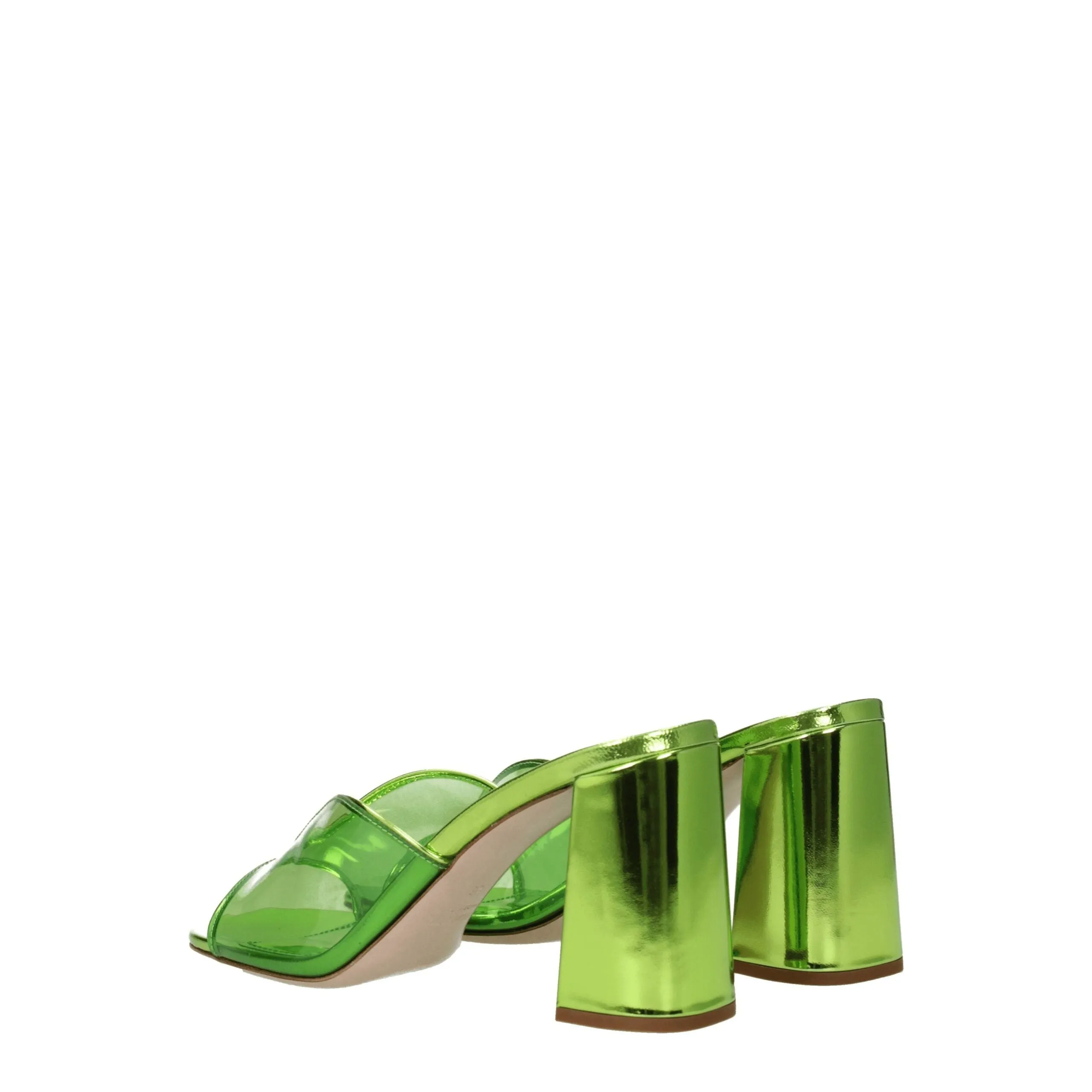 Miu Miu Green Plexiglass Platform Sandals sold by Siebentaschen product image thumbnail 4