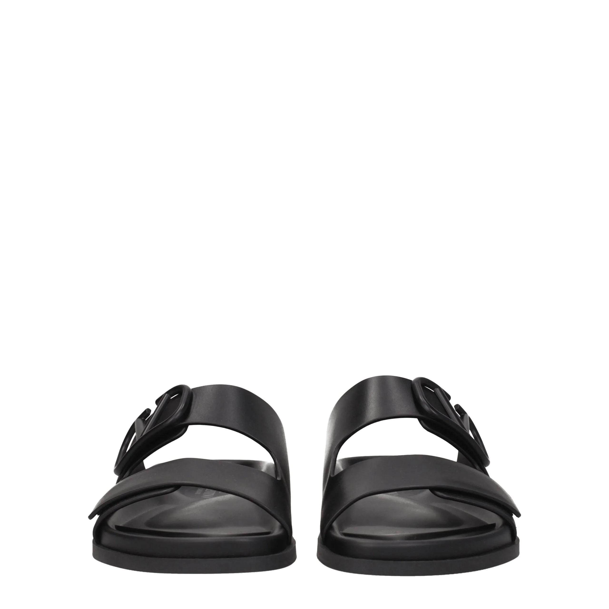 Valentino Garavani Black Leather Slippers sold by Siebentaschen product image thumbnail 3