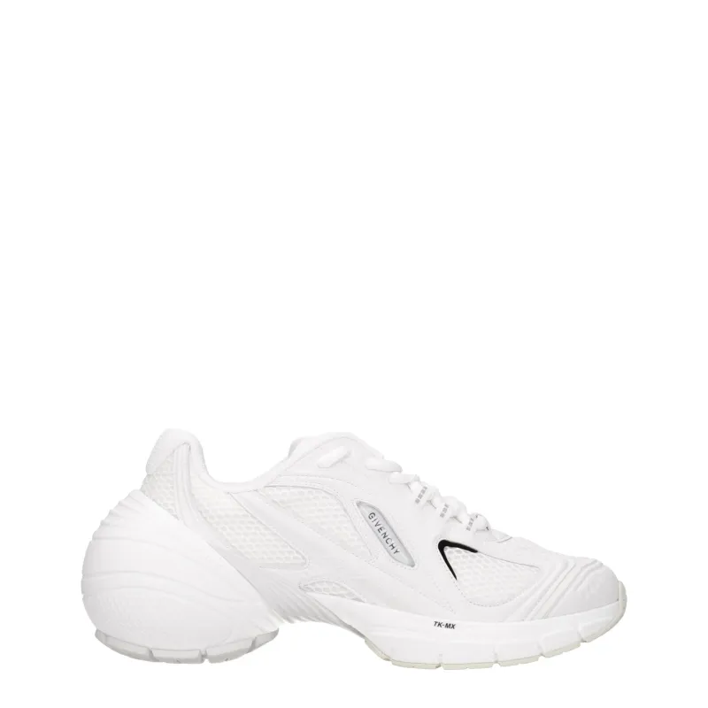 Givenchy White Fabric Athletic Sneakers sold by Siebentaschen
