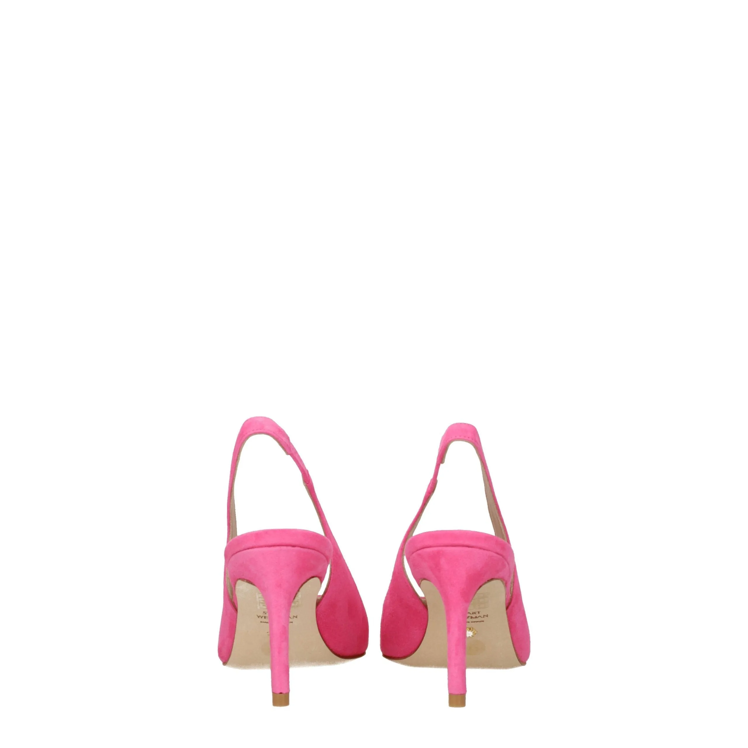 Stuart Weitzman Pink Leather High Heel Pumps sold by Siebentaschen product image thumbnail 5
