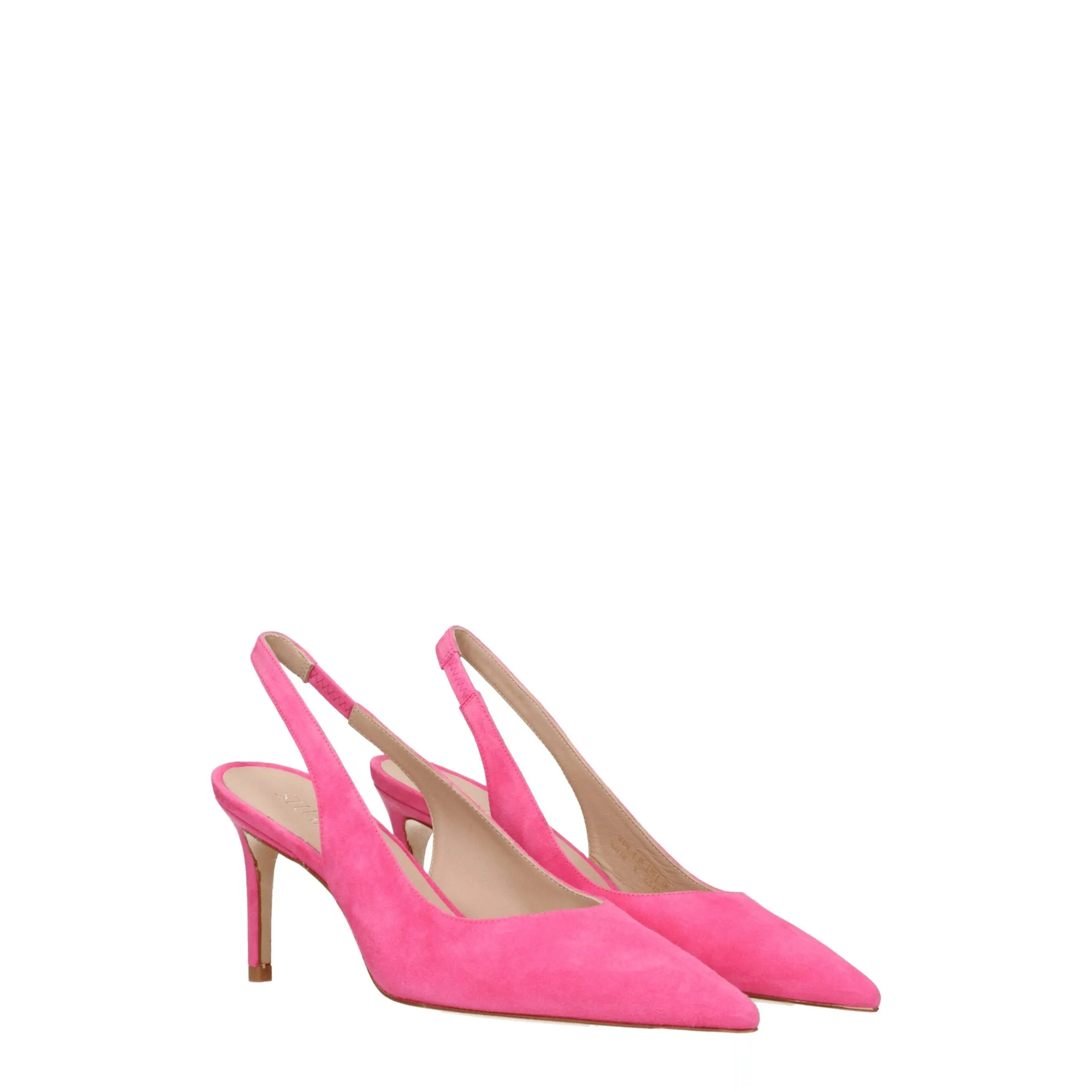 Stuart Weitzman Pink Leather High Heel Pumps sold by Siebentaschen product image thumbnail 2