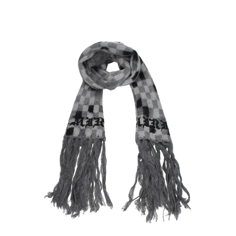 Amiri Gray Modal Scarf sold by Siebentaschen