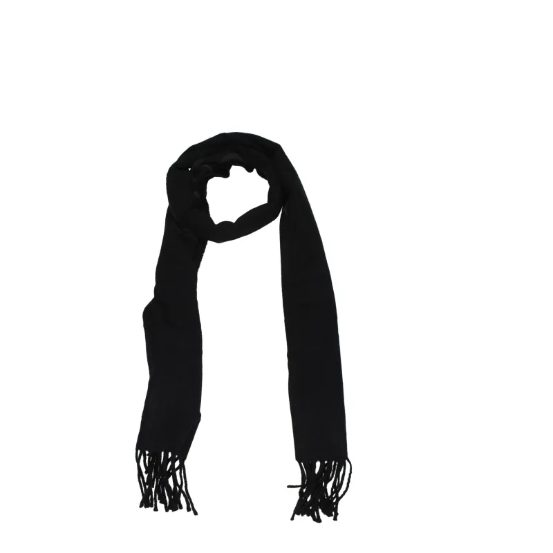 Off-White Black Cashmere Scarf sold by Siebentaschen