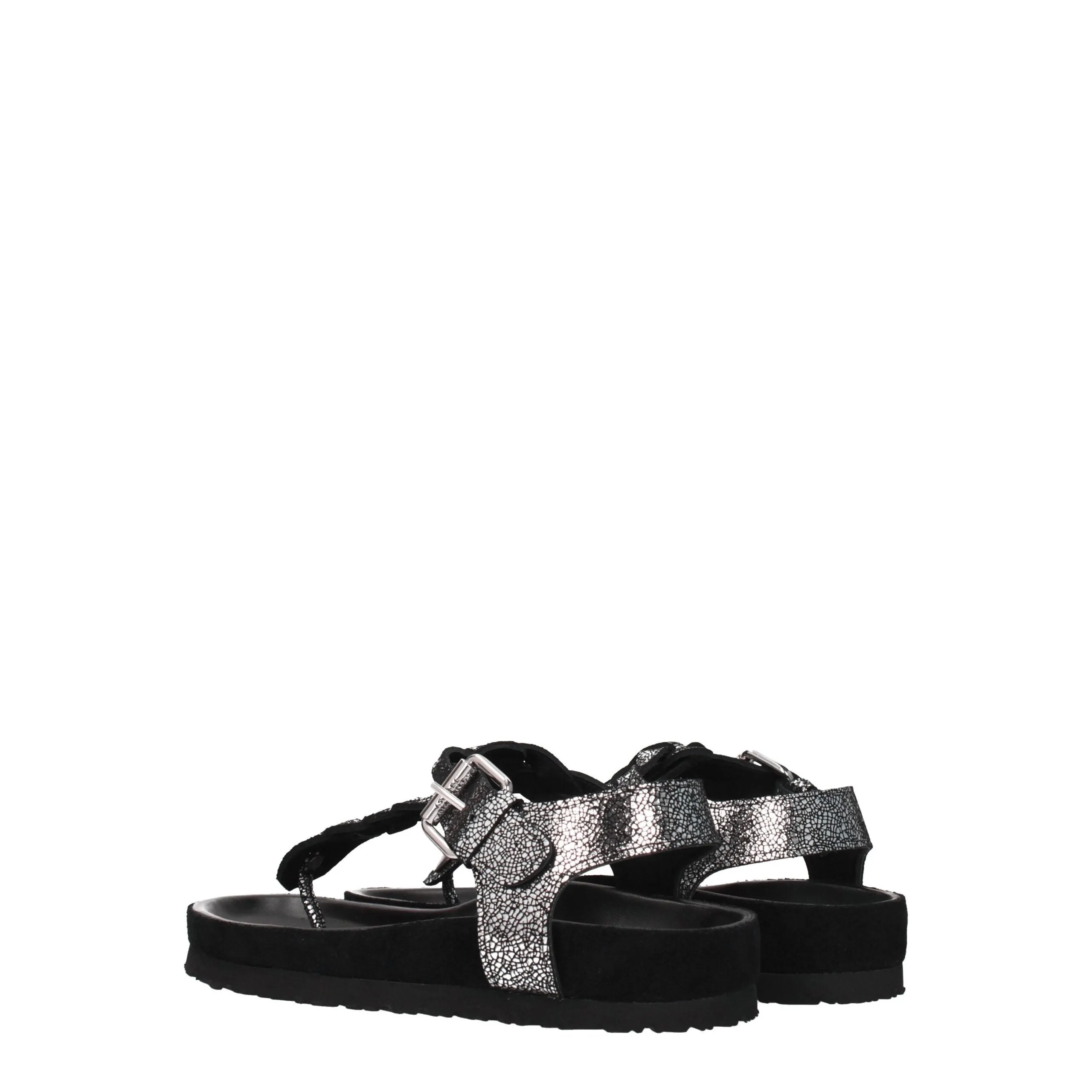 Isabel Marant Black Leather Flip-Flop Sandals sold by Siebentaschen product image thumbnail 4