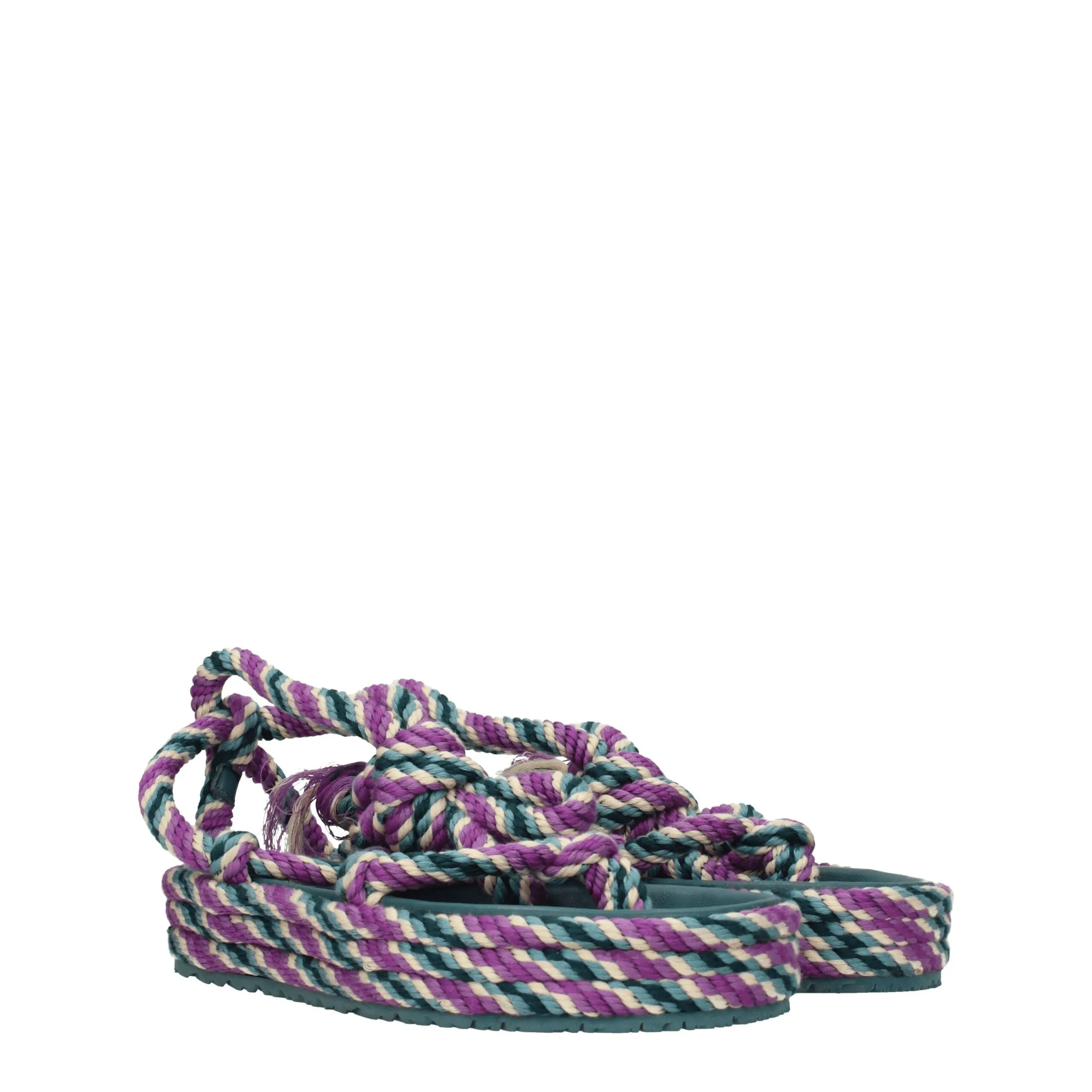 Isabel Marant Multicolor Fabric Sandals sold by Siebentaschen product image thumbnail 2