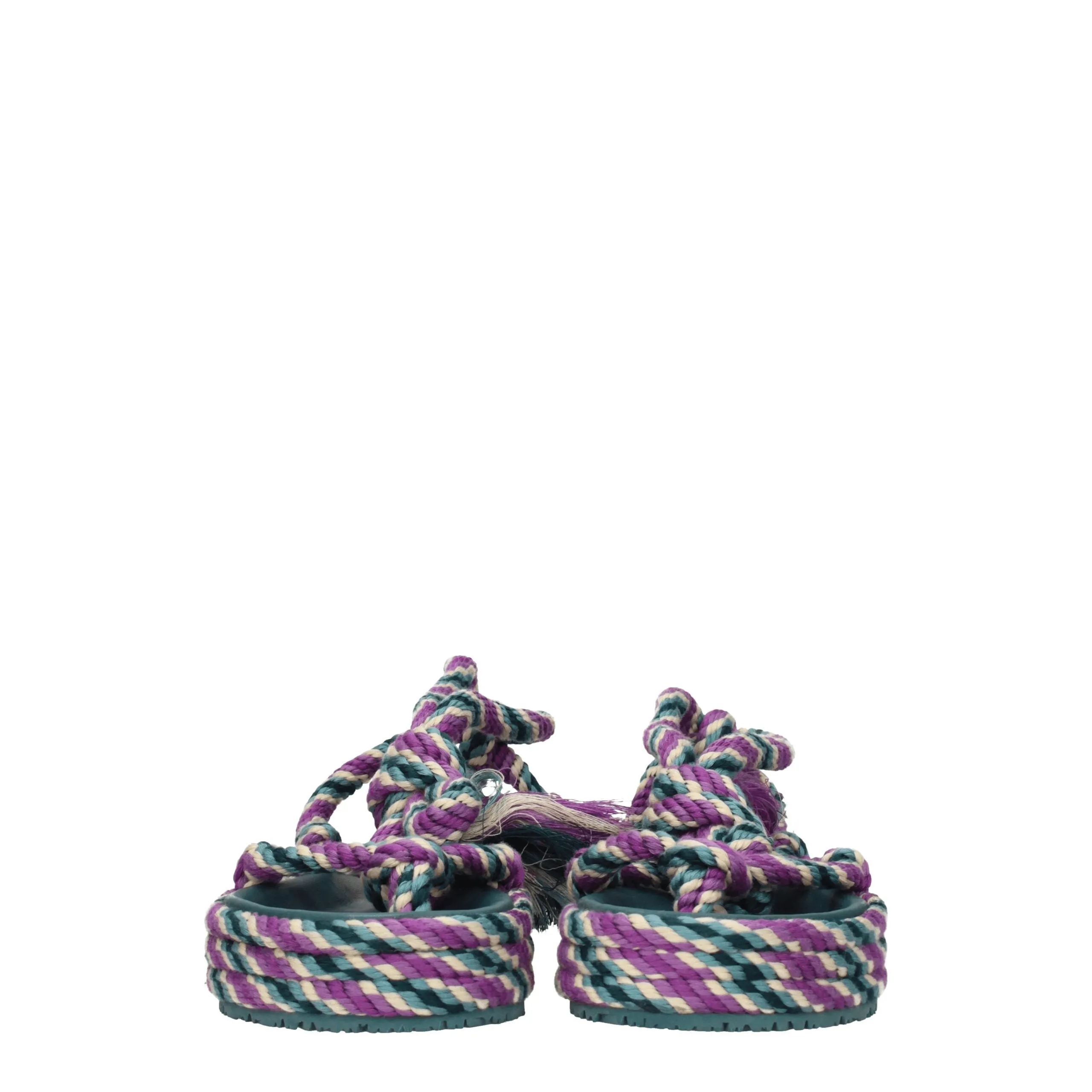 Isabel Marant Multicolor Fabric Sandals sold by Siebentaschen product image thumbnail 3