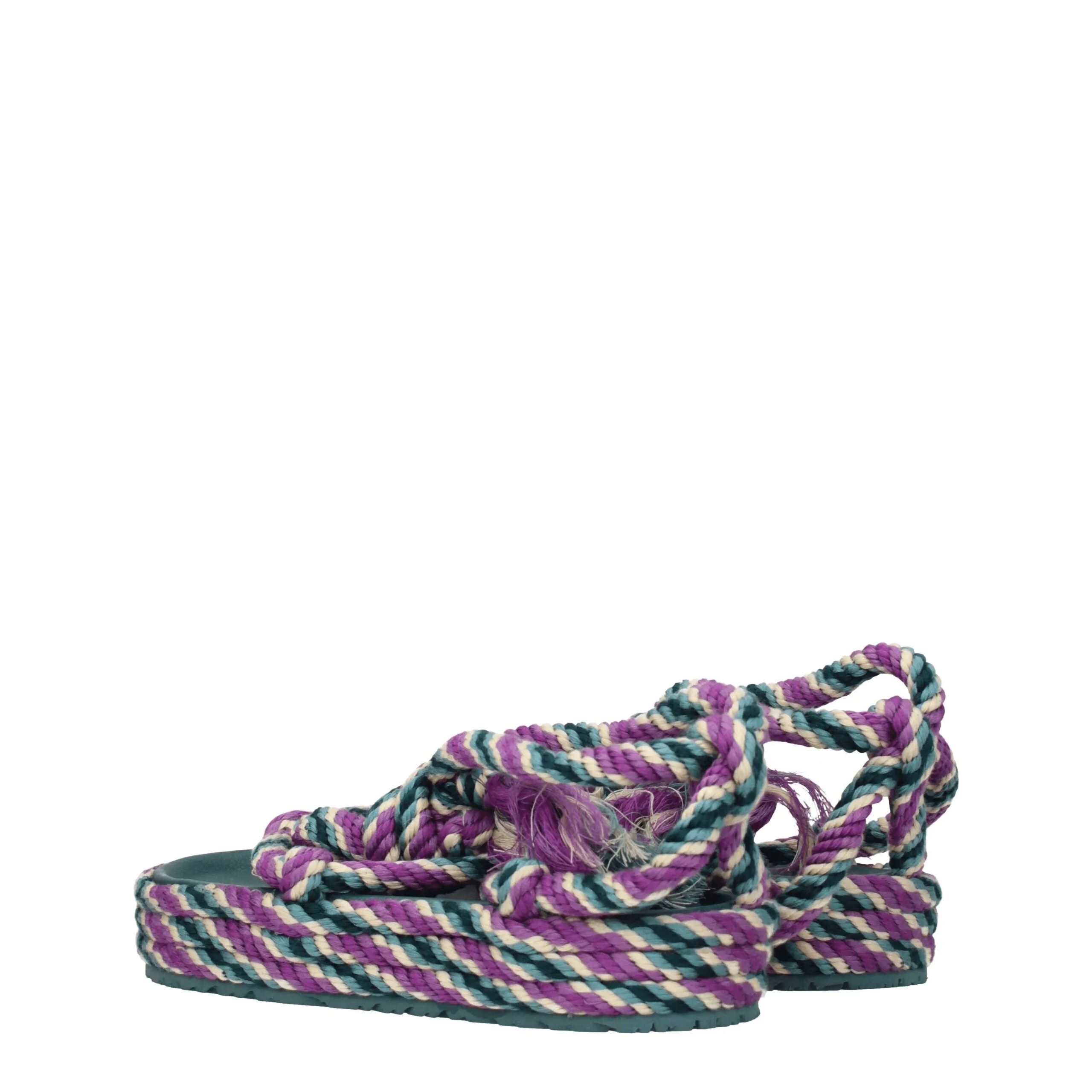 Isabel Marant Multicolor Fabric Sandals sold by Siebentaschen product image thumbnail 4